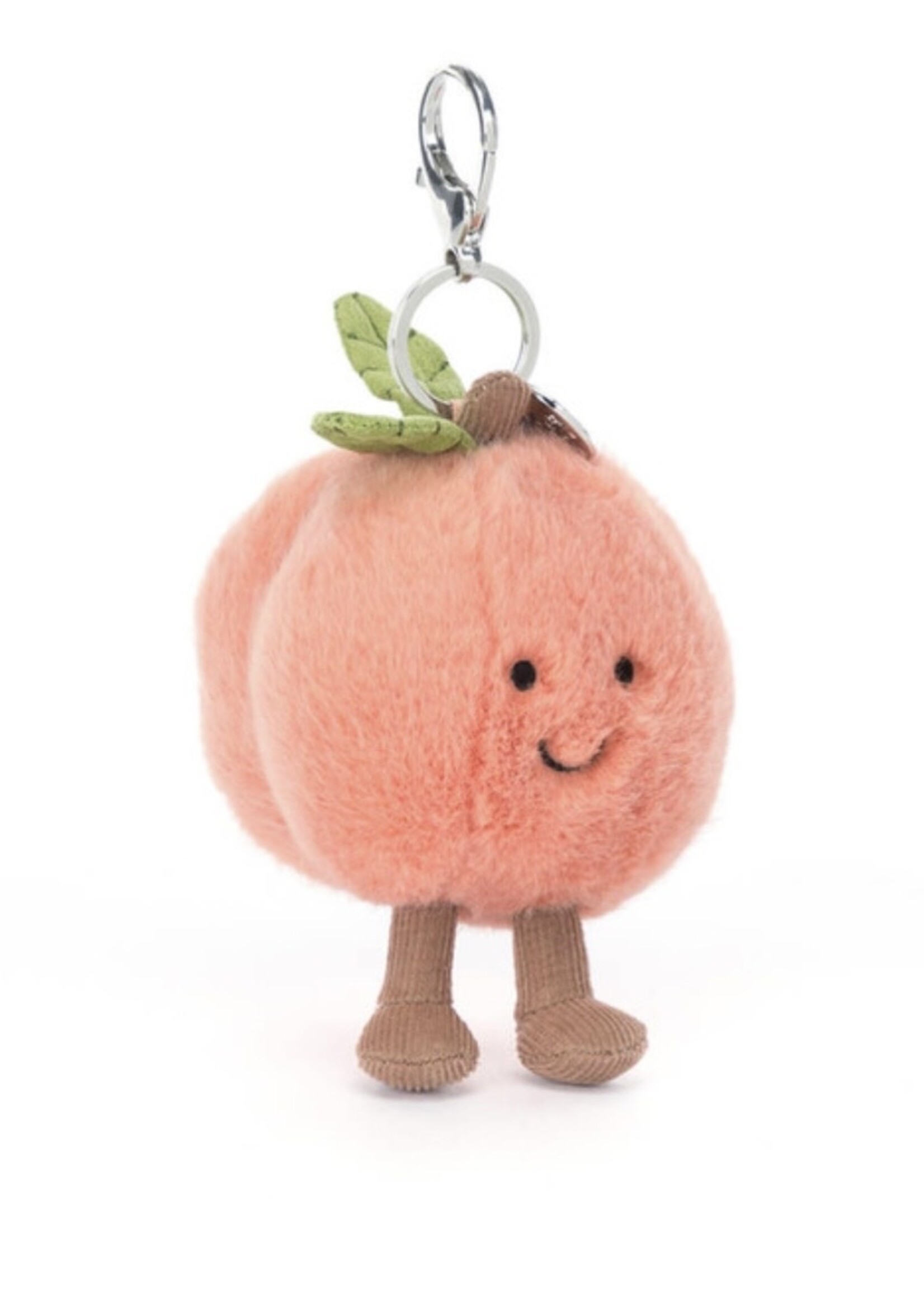 Jellycat Amuseables Peach Bag Charm