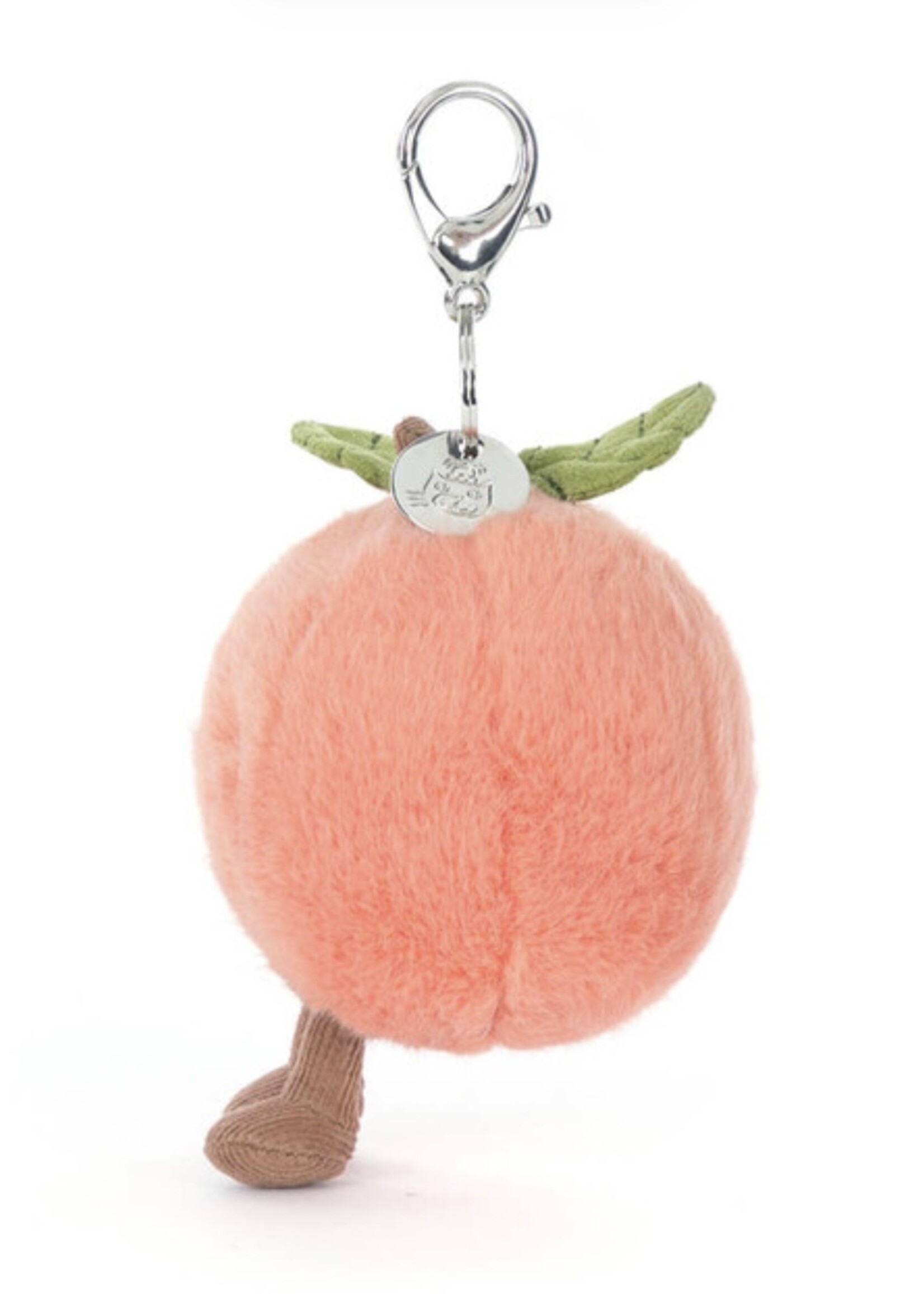 Jellycat Amuseables Peach Bag Charm