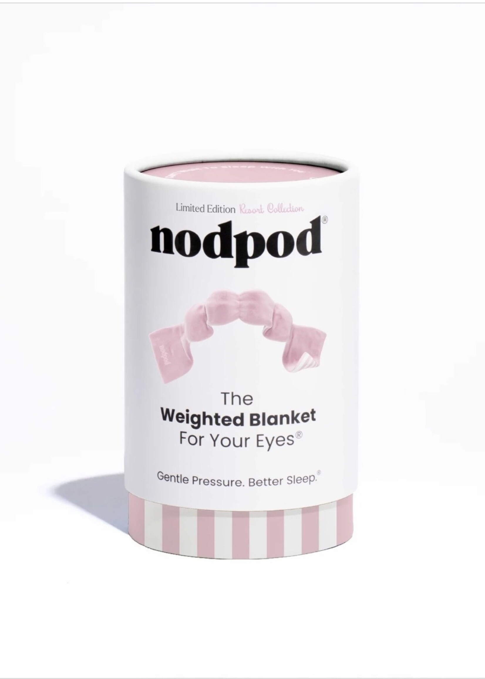 nodpod Nodpod Sleep Mask - Resort Pink Stripe