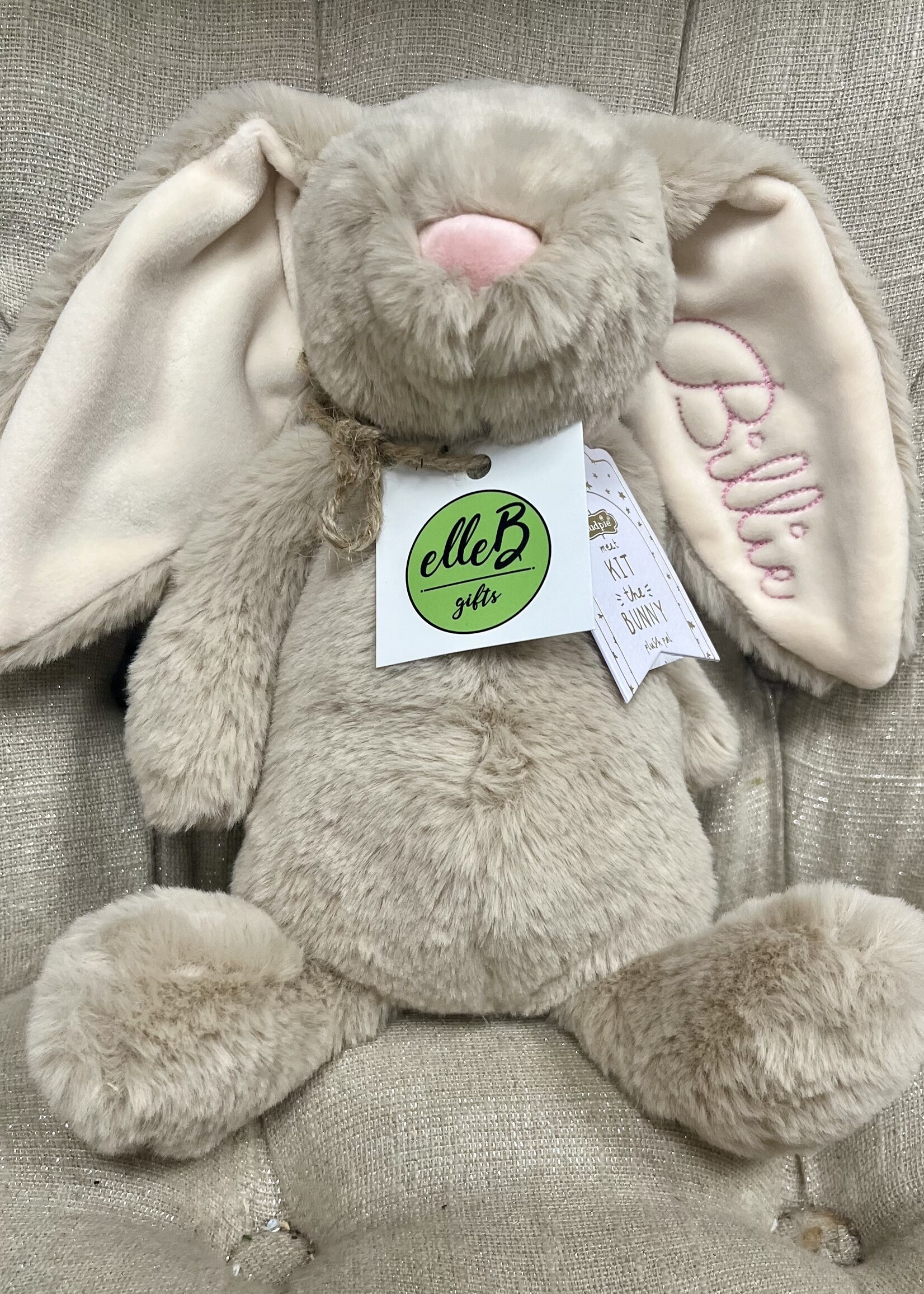 Mudpie Tan Bunny Plush