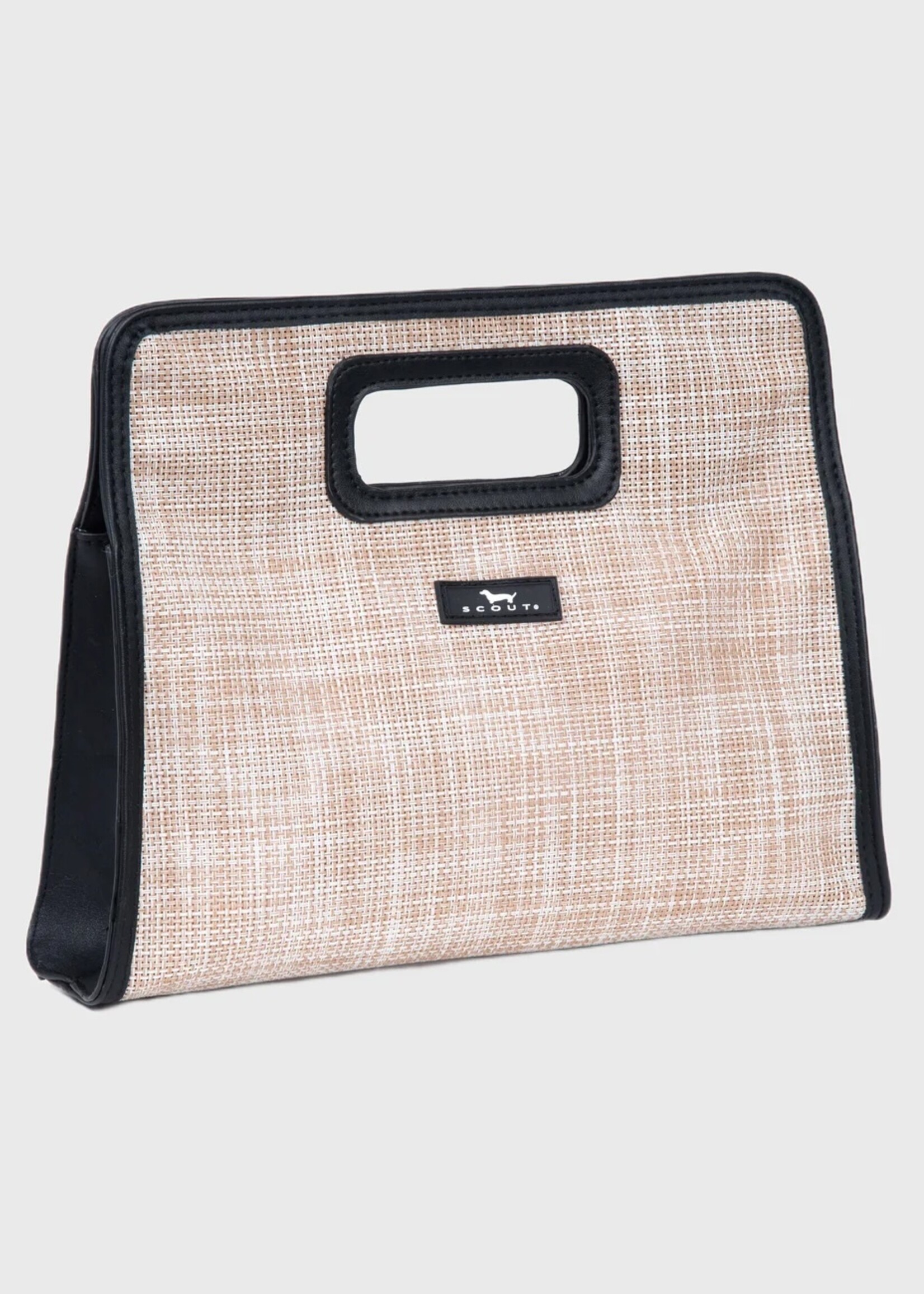 scout by bungalow Scout Sunset Clutch Sand Woven