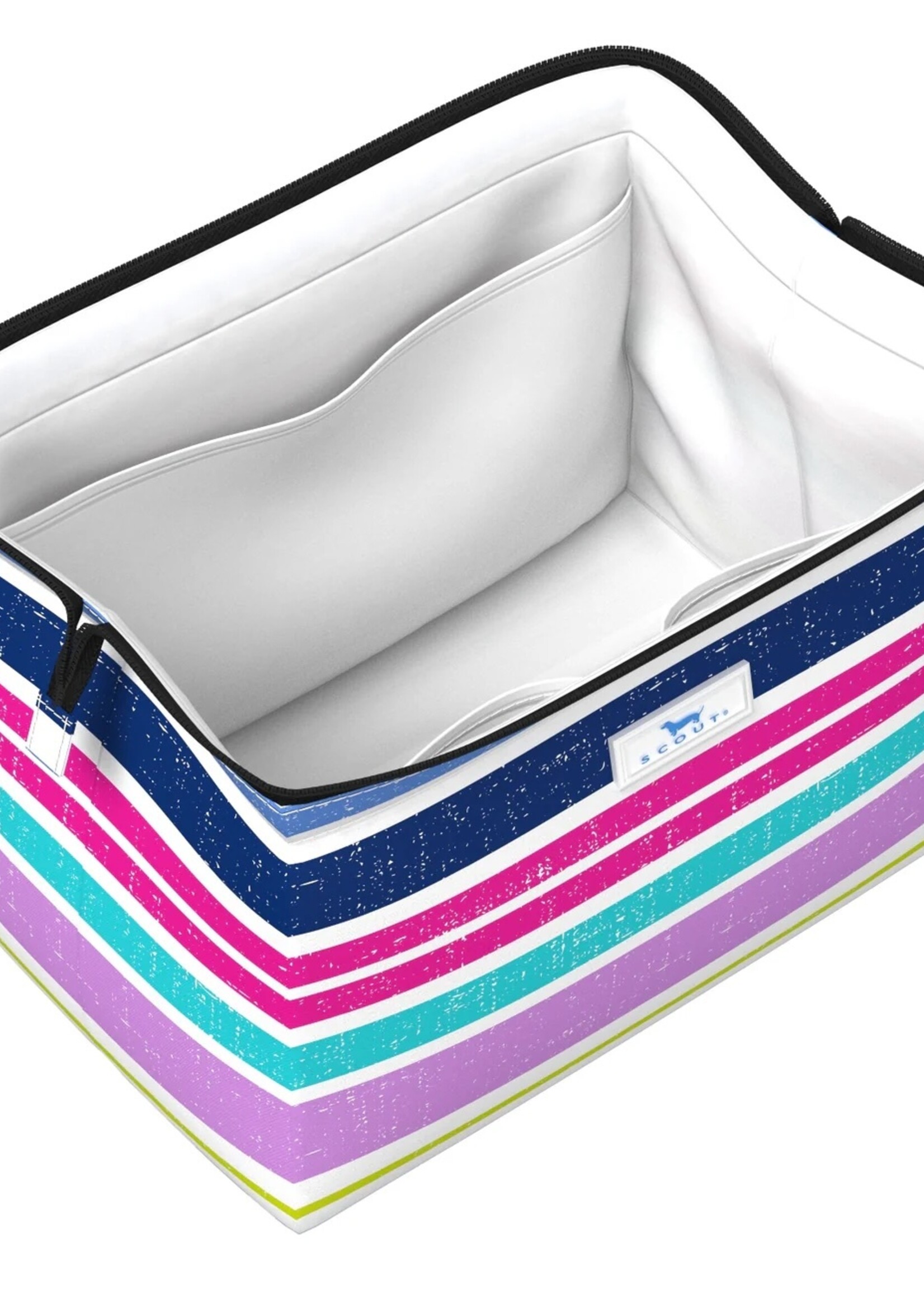 scout by bungalow Scout Big Mouth Makeup Bag Rum Runner