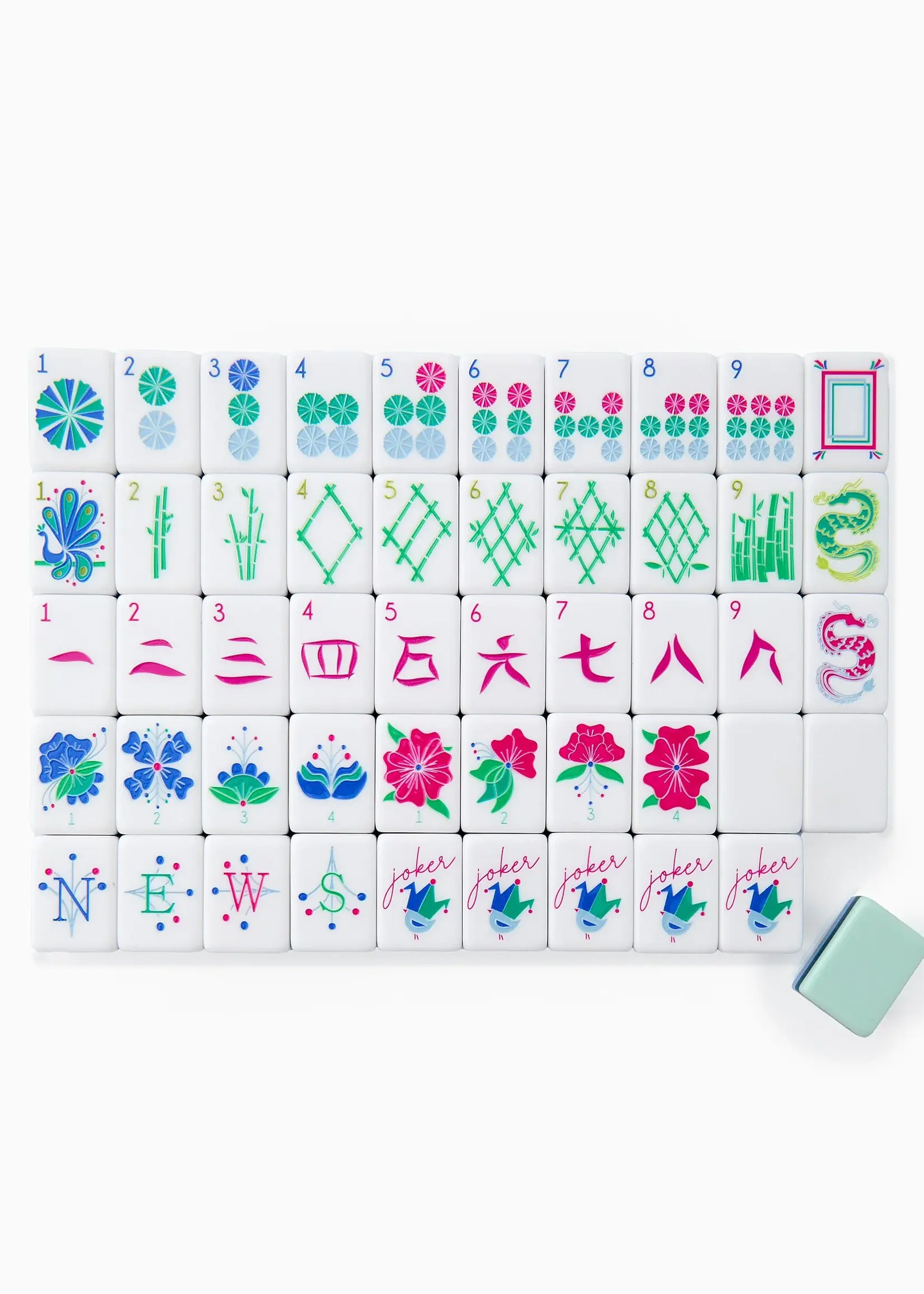 Birdie Mahjong Tiles