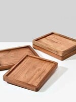 Jamali Garden Personalized Lambok Wood Valet Tray