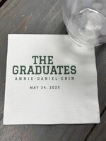 Embossed Graphics Graduation napkins