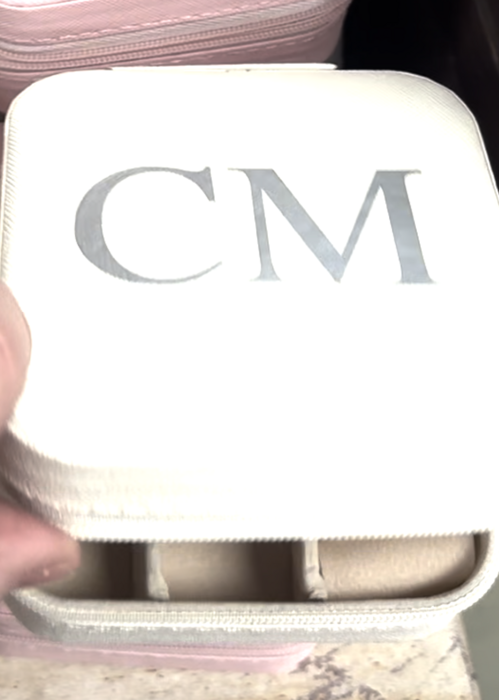 Personalized Travel Jewelry Organizer