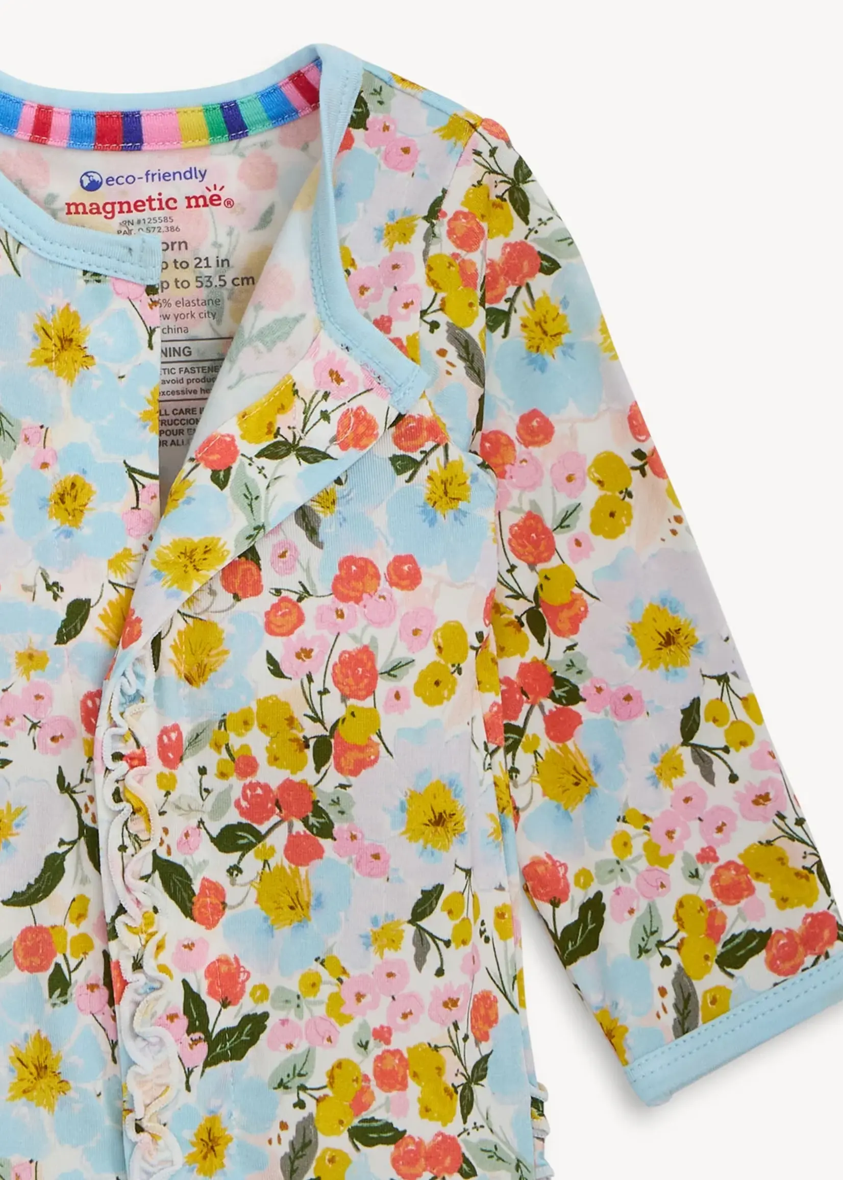 magnetic me Seraphina Modal Magnetic Ruffle Footie