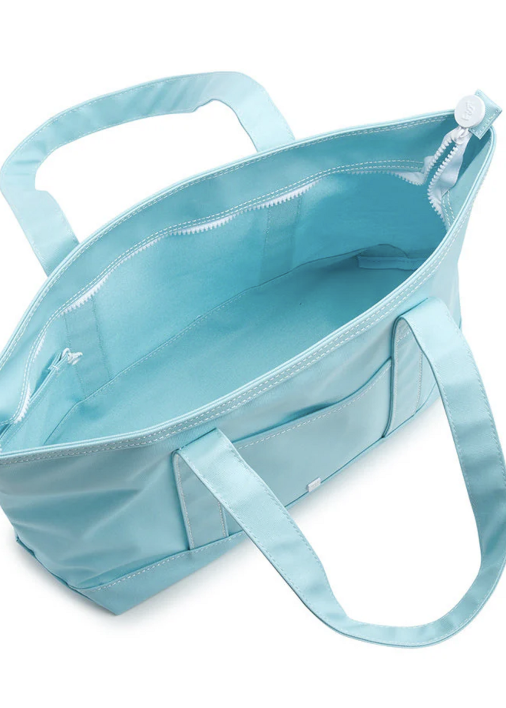 TRVL DESIGN Maxi Tote - Coated Canvas Lake Blue