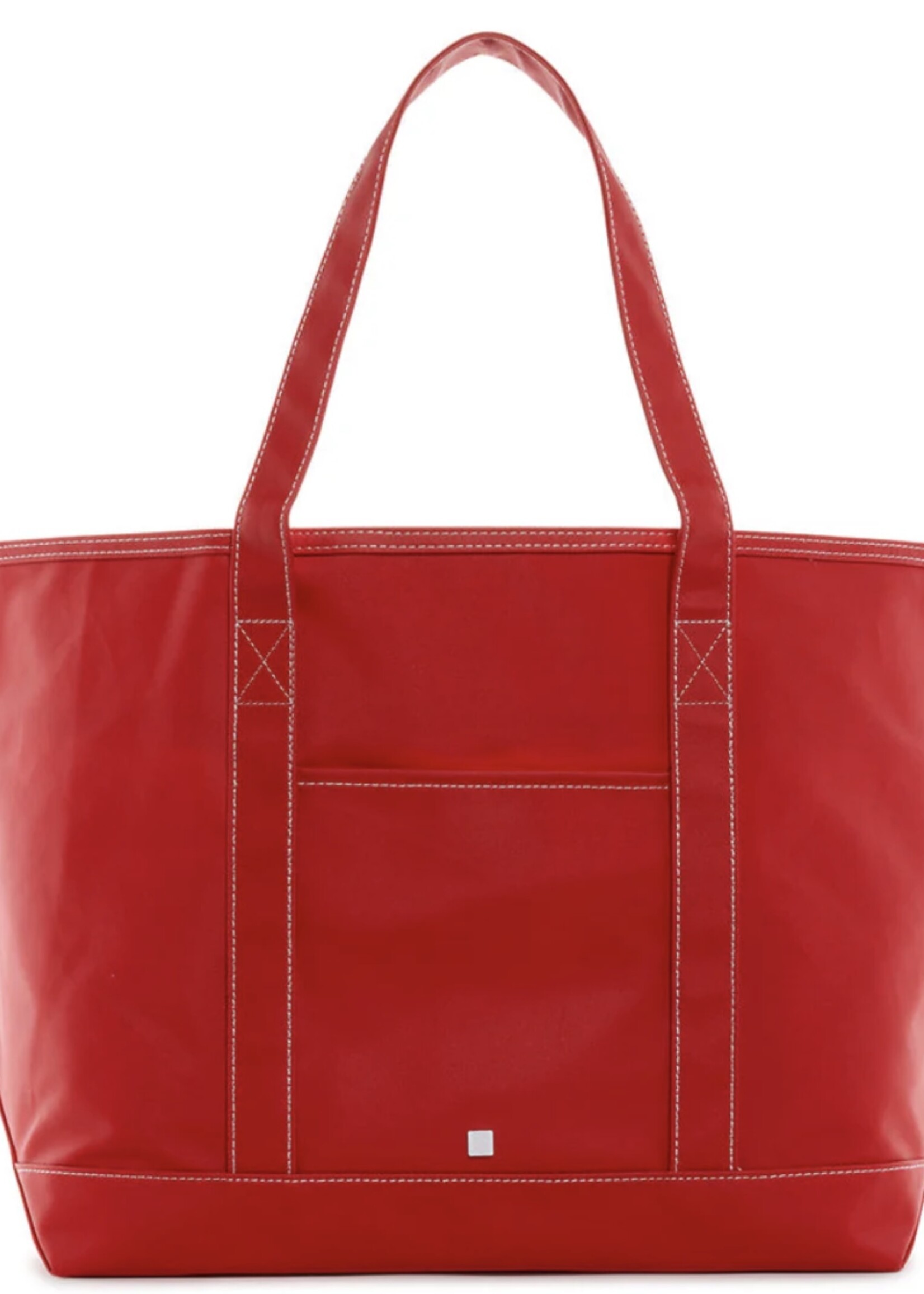 TRVL DESIGN Maxi Tote - Coated Canvas Red