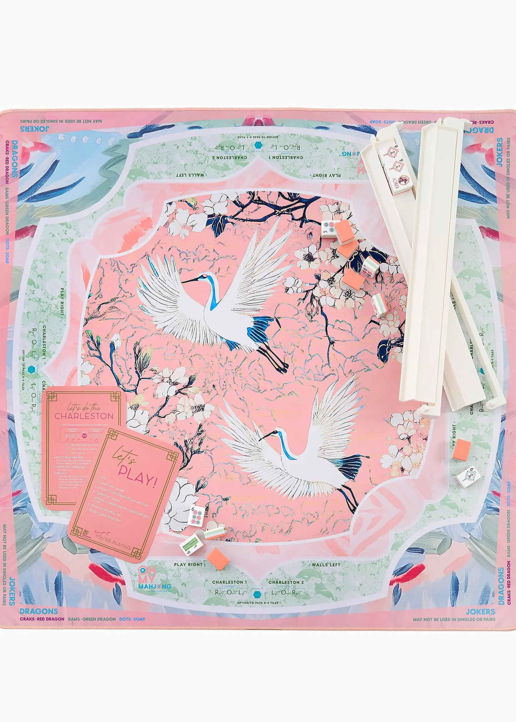 Oh My Mahjong Heron Mahjong Mat