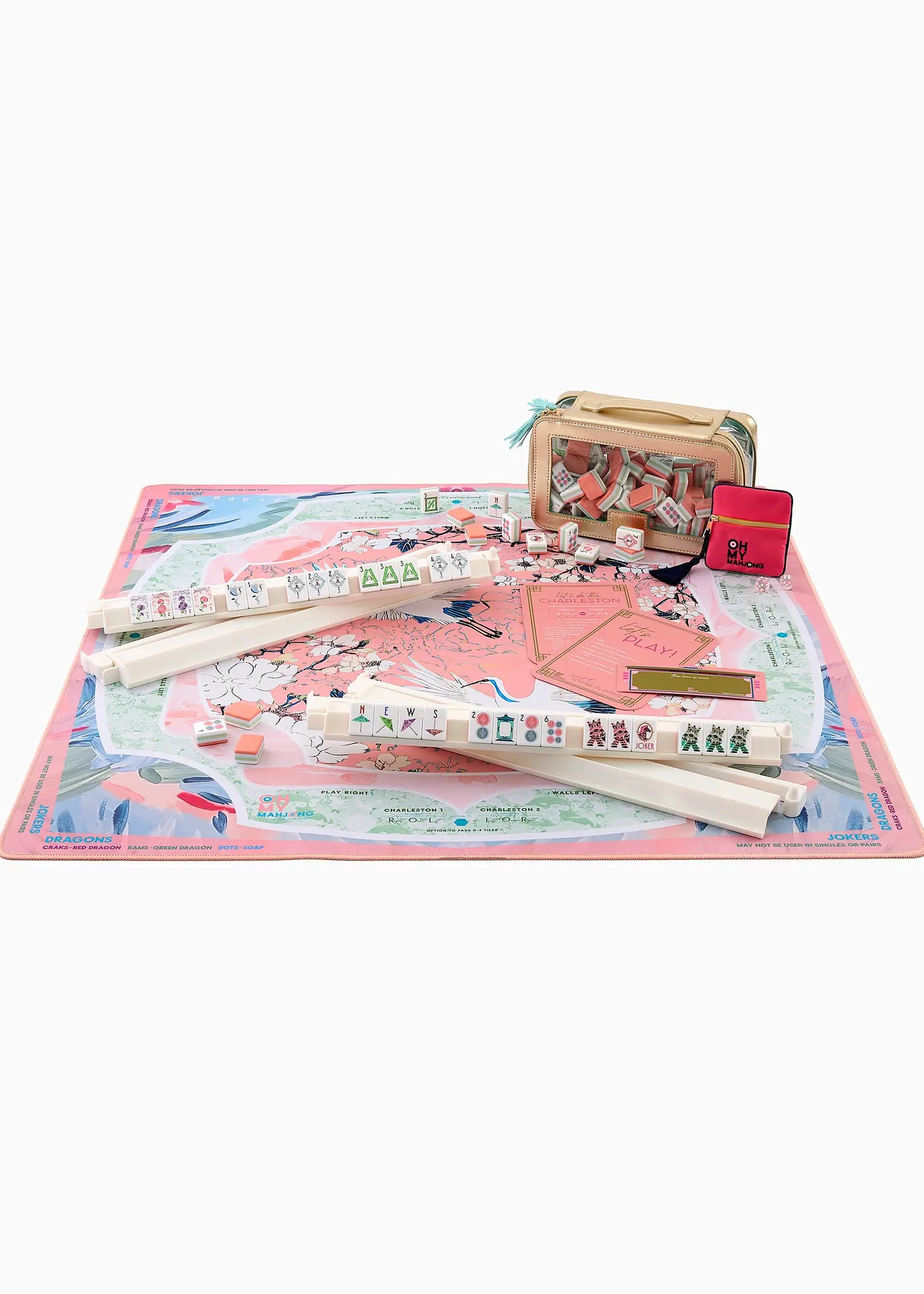 Oh My Mahjong Heron Mahjong Mat