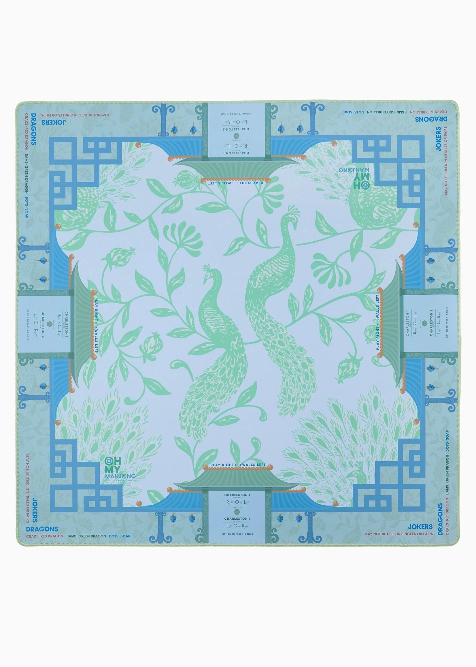 Oh My Mahjong Isla Mahjong Mat