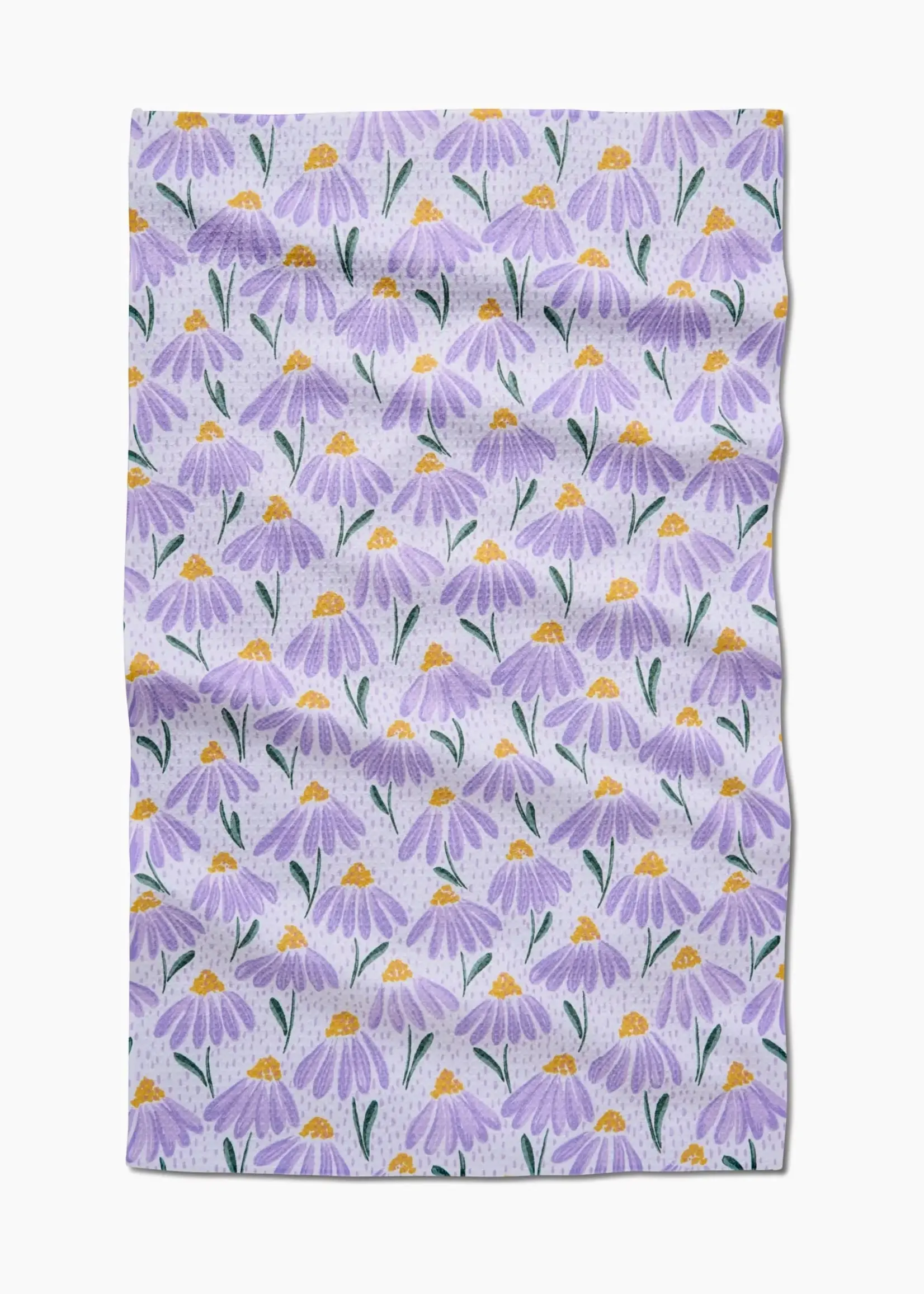 geometry Upside Down Daisy Tea Towel