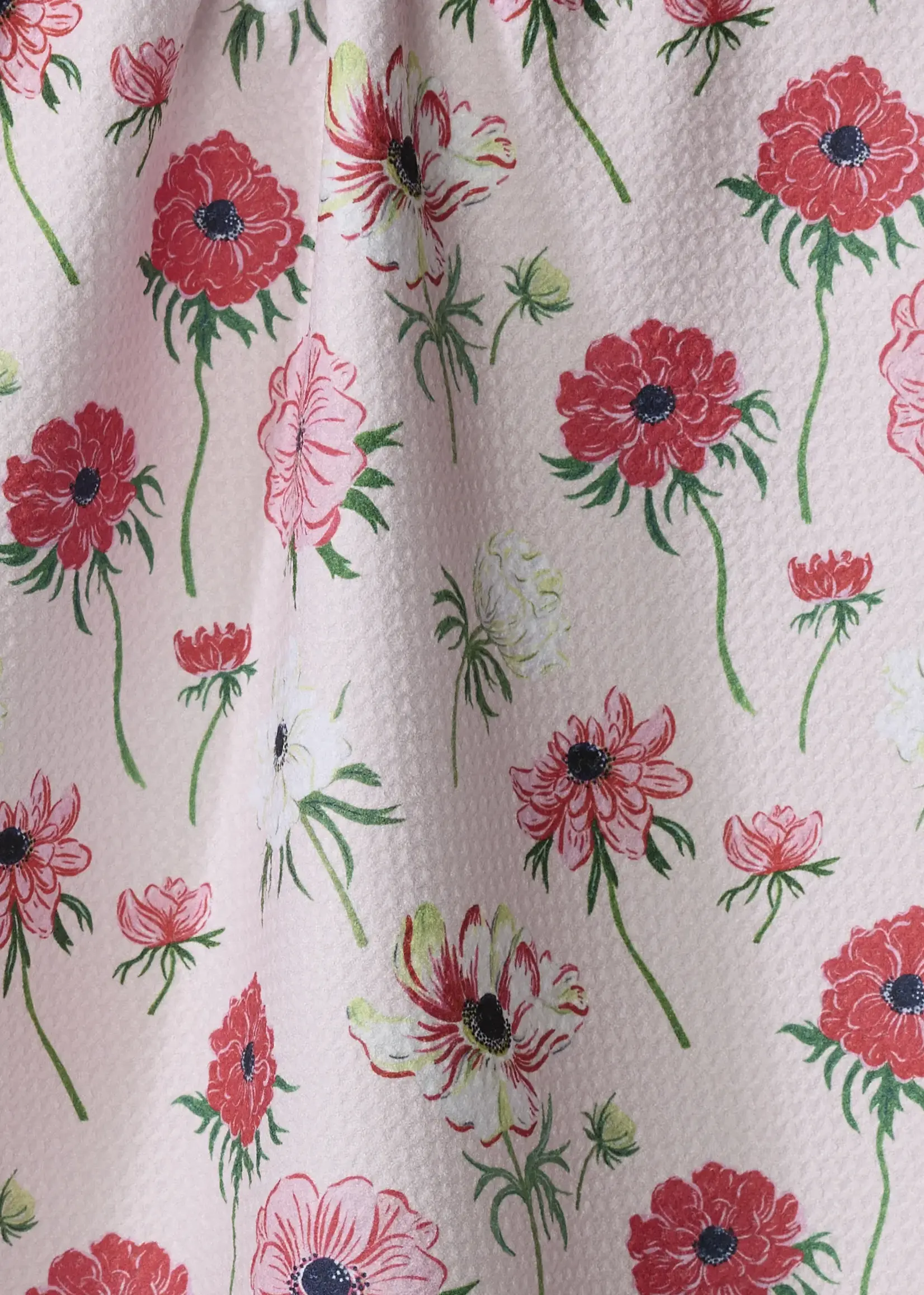 geometry Anemone Tea Towel