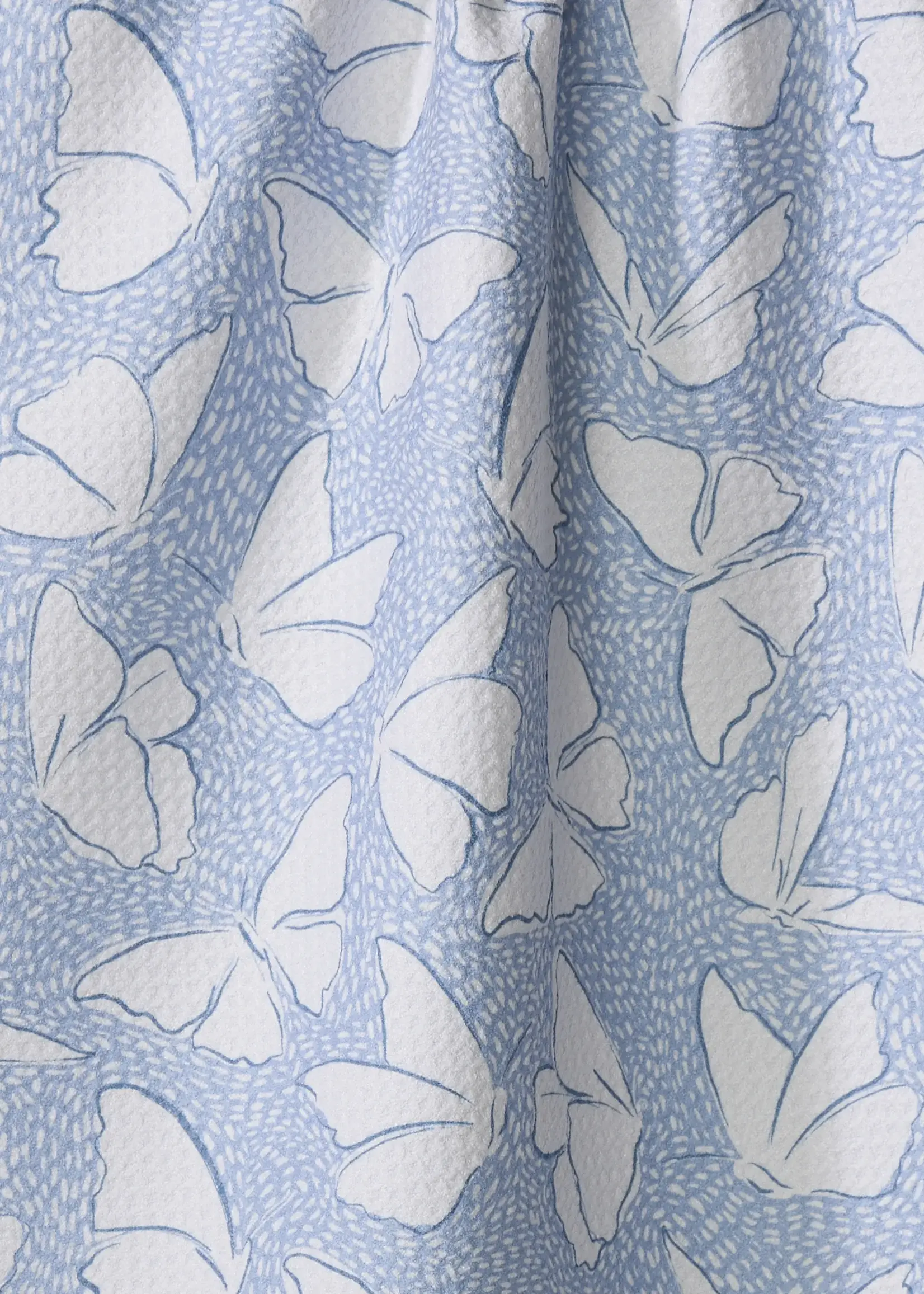 geometry Fly Away Butterfly Tea Towel
