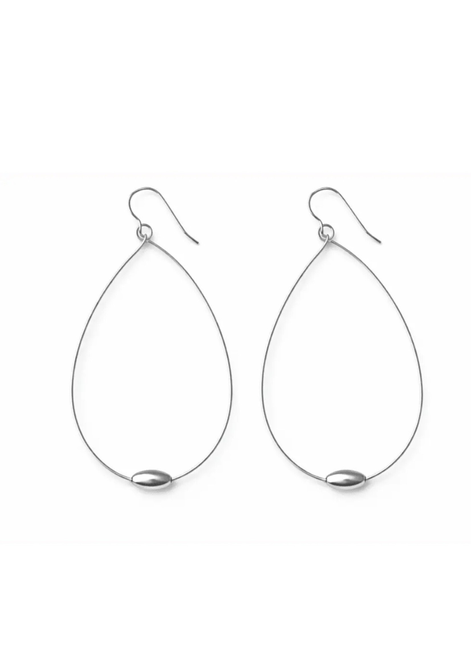 erin gray erin gray Silver Teardrop Earring