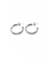 erin gray erin gray Paris 20mm Silver Hoop Earring