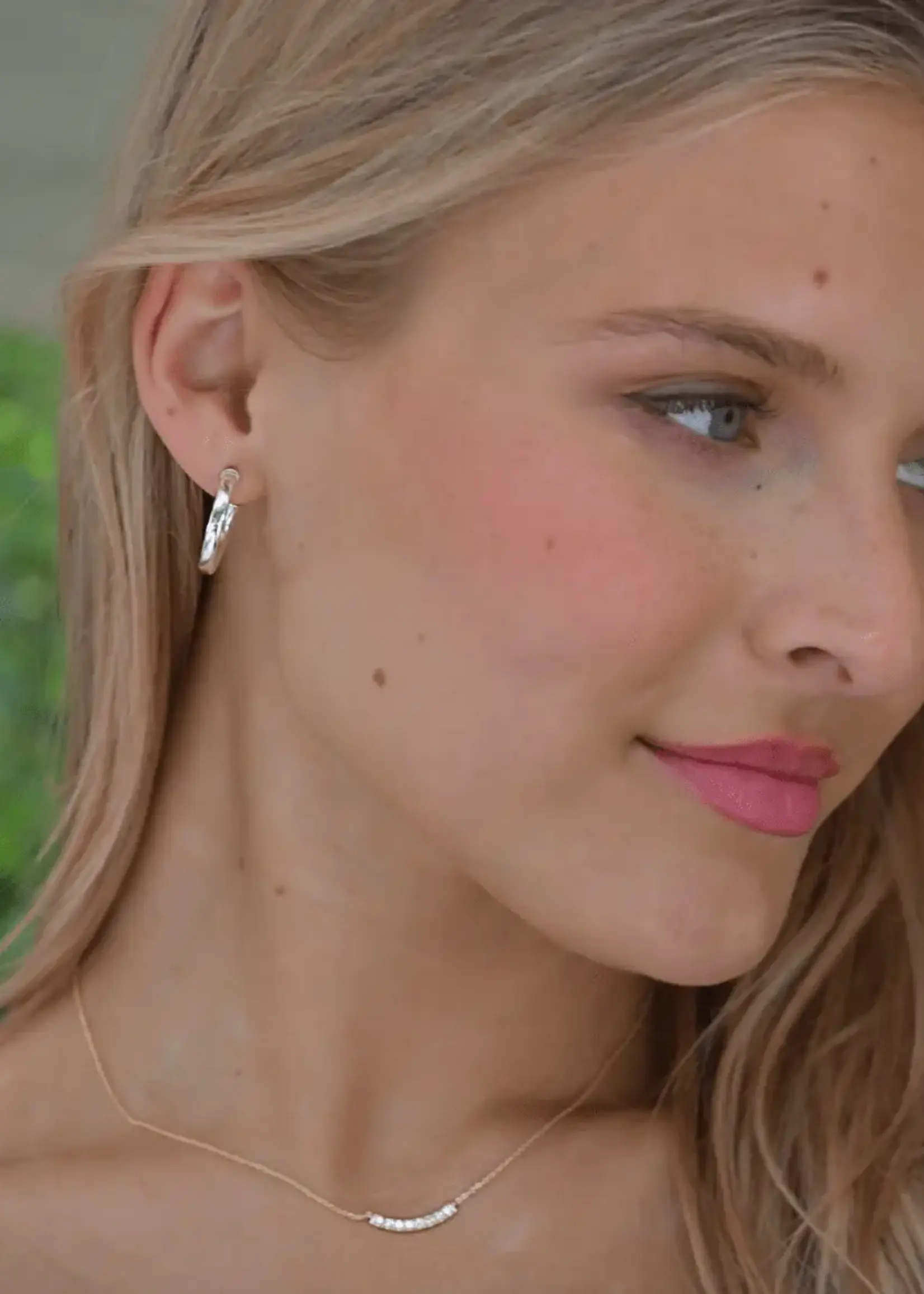 erin gray erin gray Paris 20mm Silver Hoop Earring