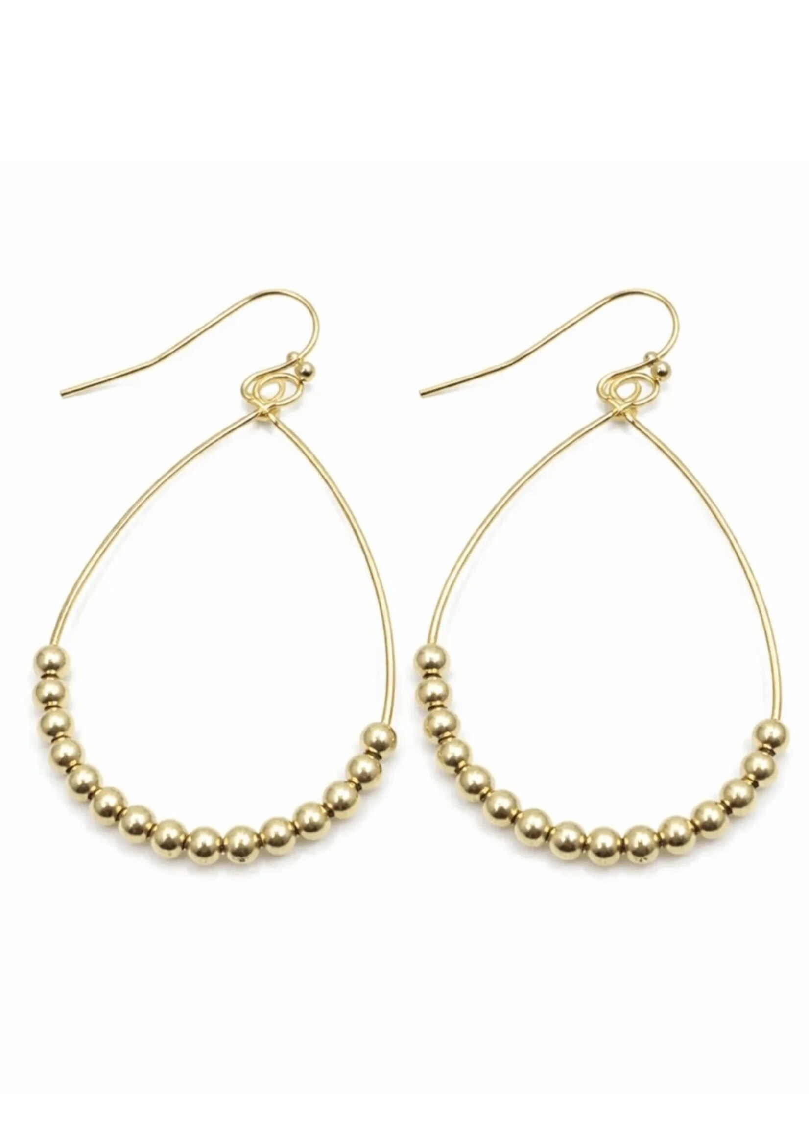 erin gray erin gray Aster Beaded Gold Earring