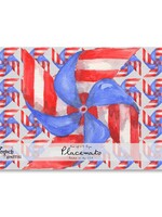 French Graffiti Pinwheels Set of 24 Place Mats