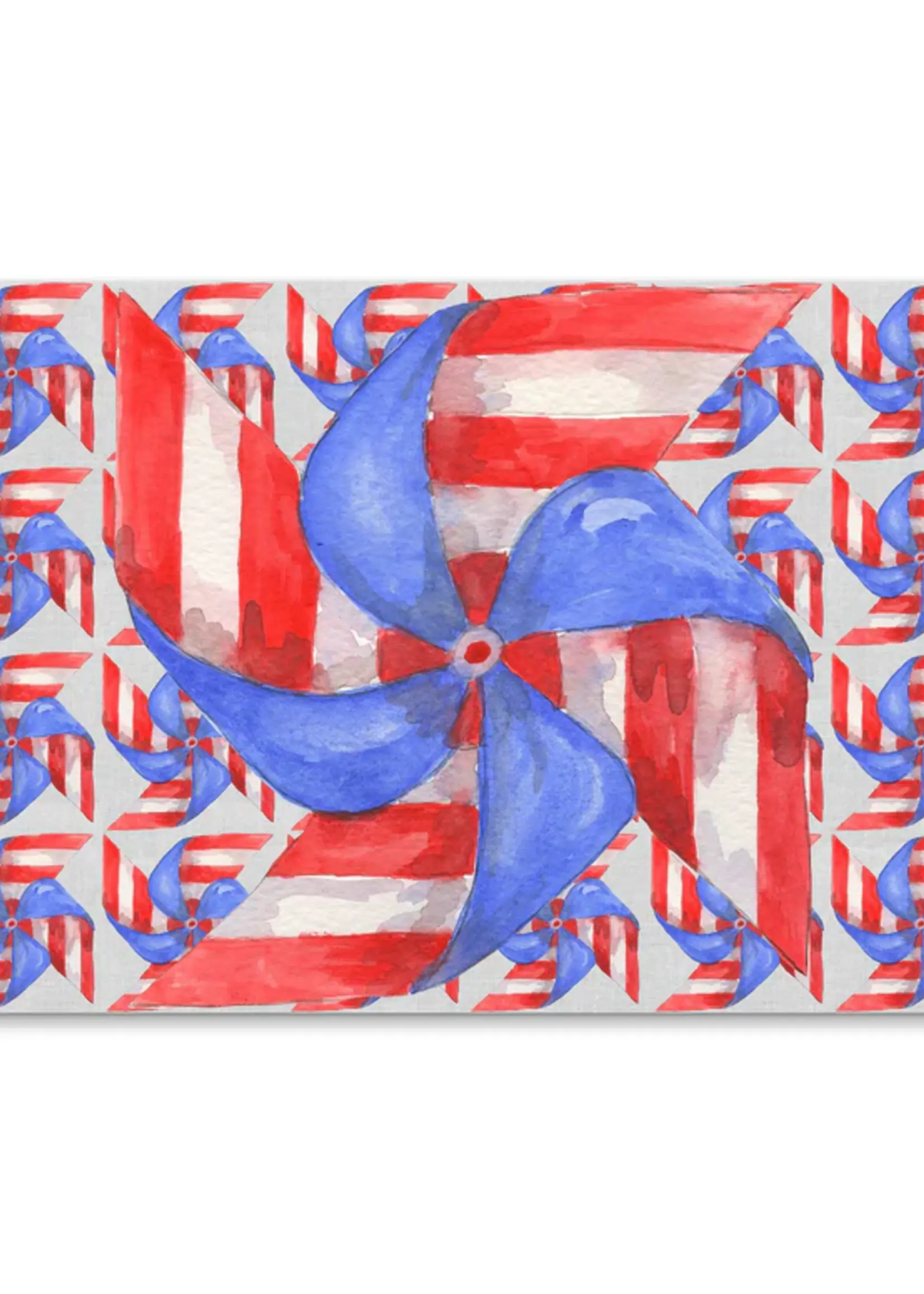 French Graffiti Pinwheels Set of 24 Place Mats