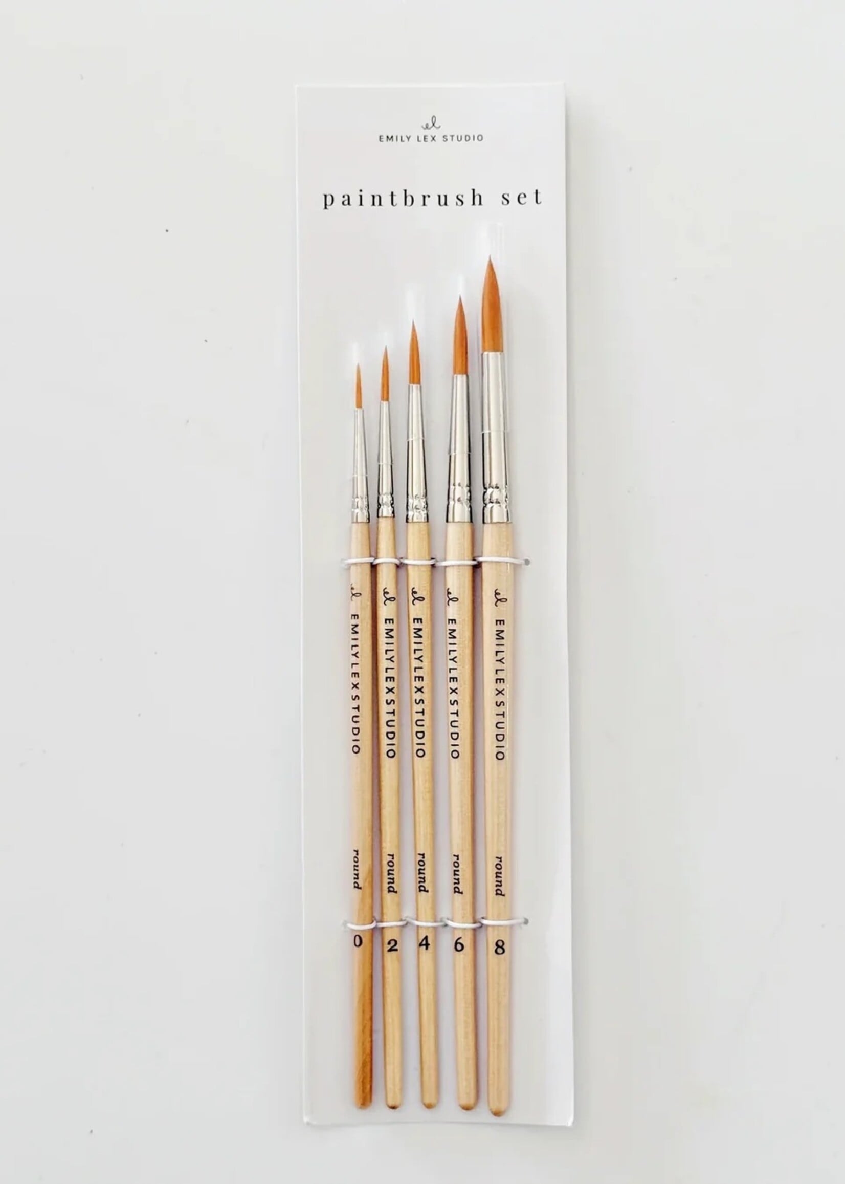 emily lex studio Emily Lex Paintbrush Set of 5