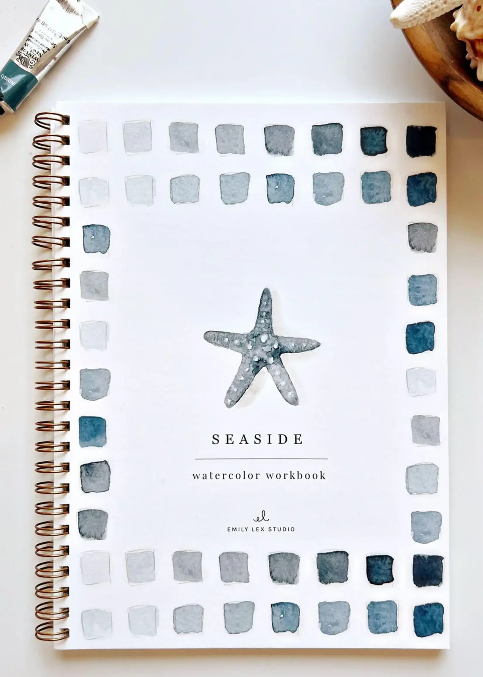 emily lex studio Emily Lex Seaside Watercolor Workbook