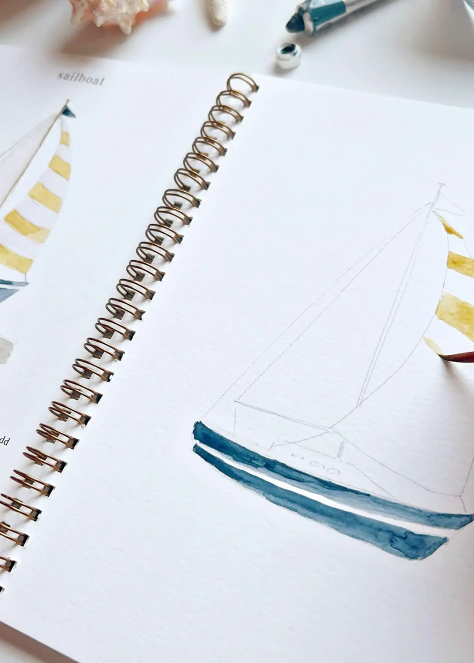 emily lex studio Emily Lex Seaside Watercolor Workbook