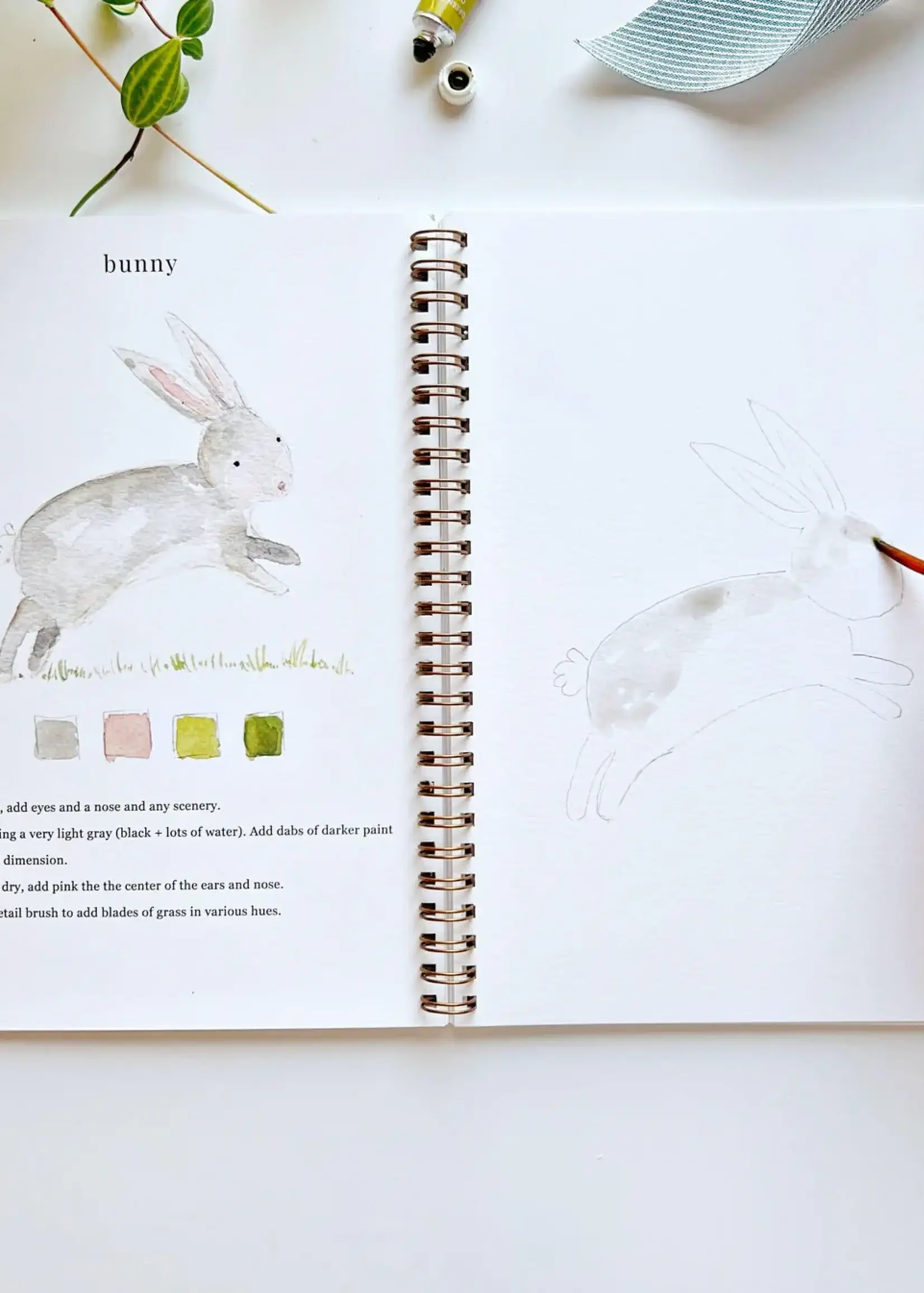 emily lex studio Emily Lex Animals Watercolor Workbook