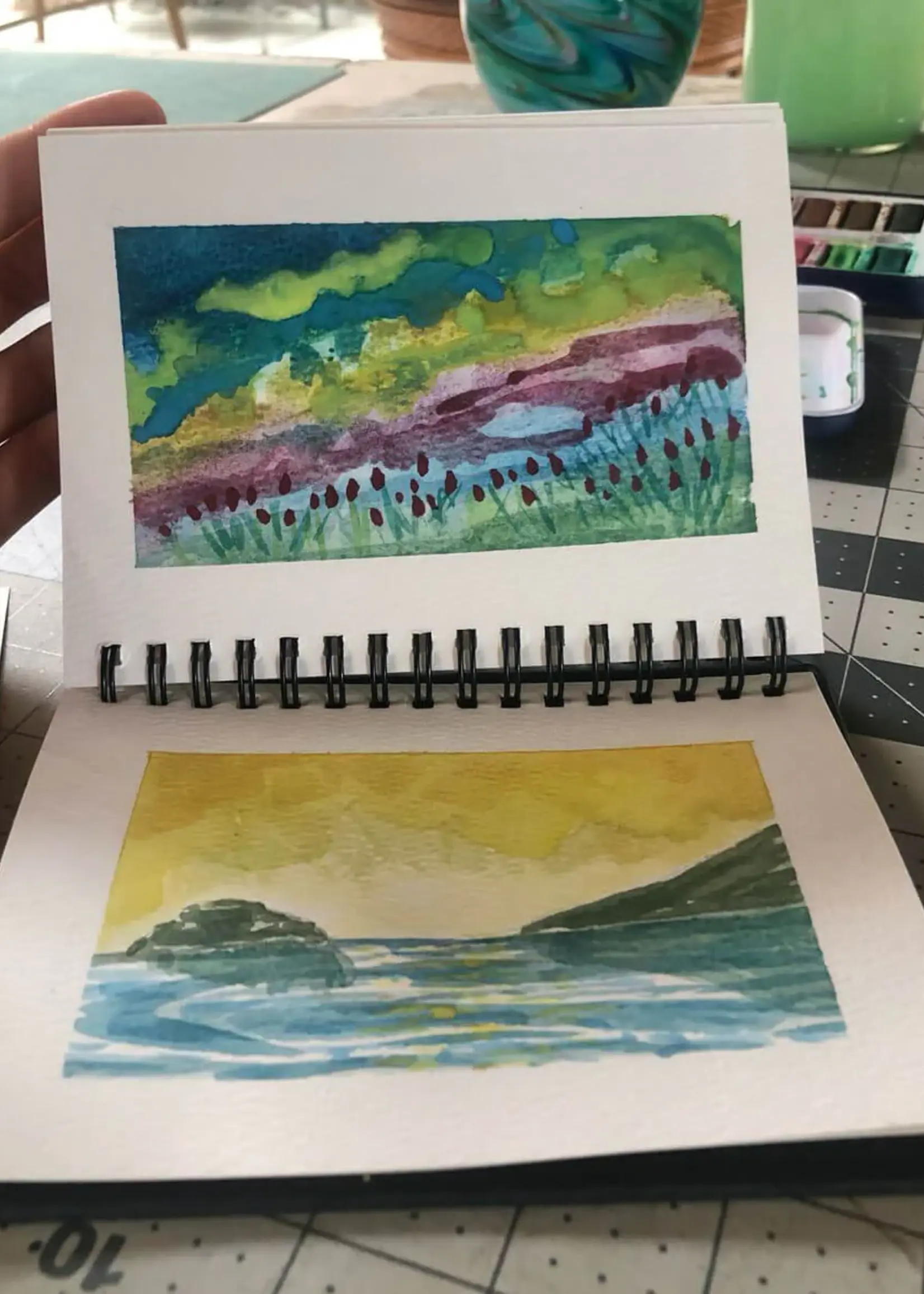 Elseware Unplug Small Watercolor Paper Pad