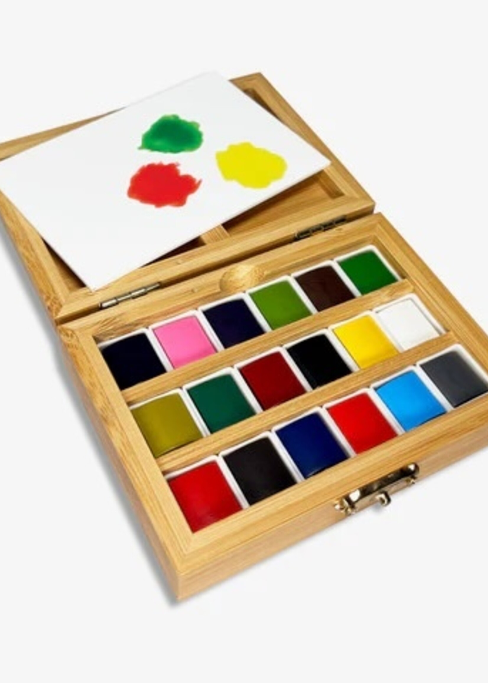 Elseware Unplug Watercolor Set in Bamboo Box