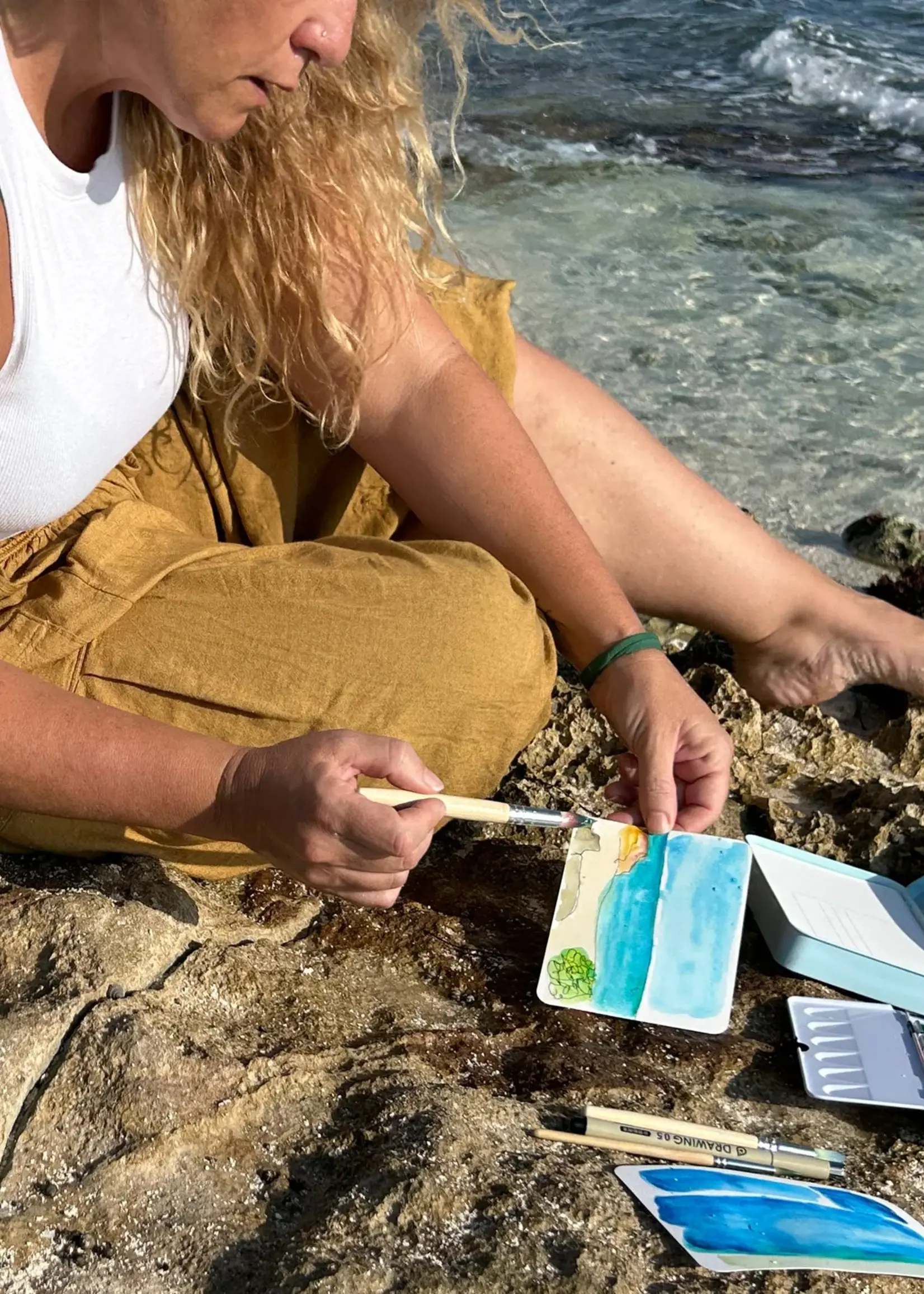 Breathe People Sketch + Wander Watercolor Travel Kit