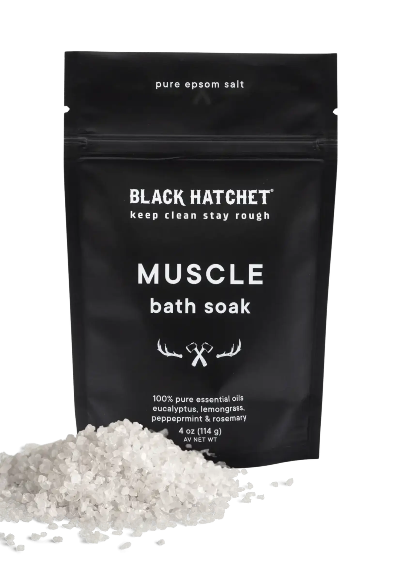 Latika Black Hatchet Muscle Bath Soak