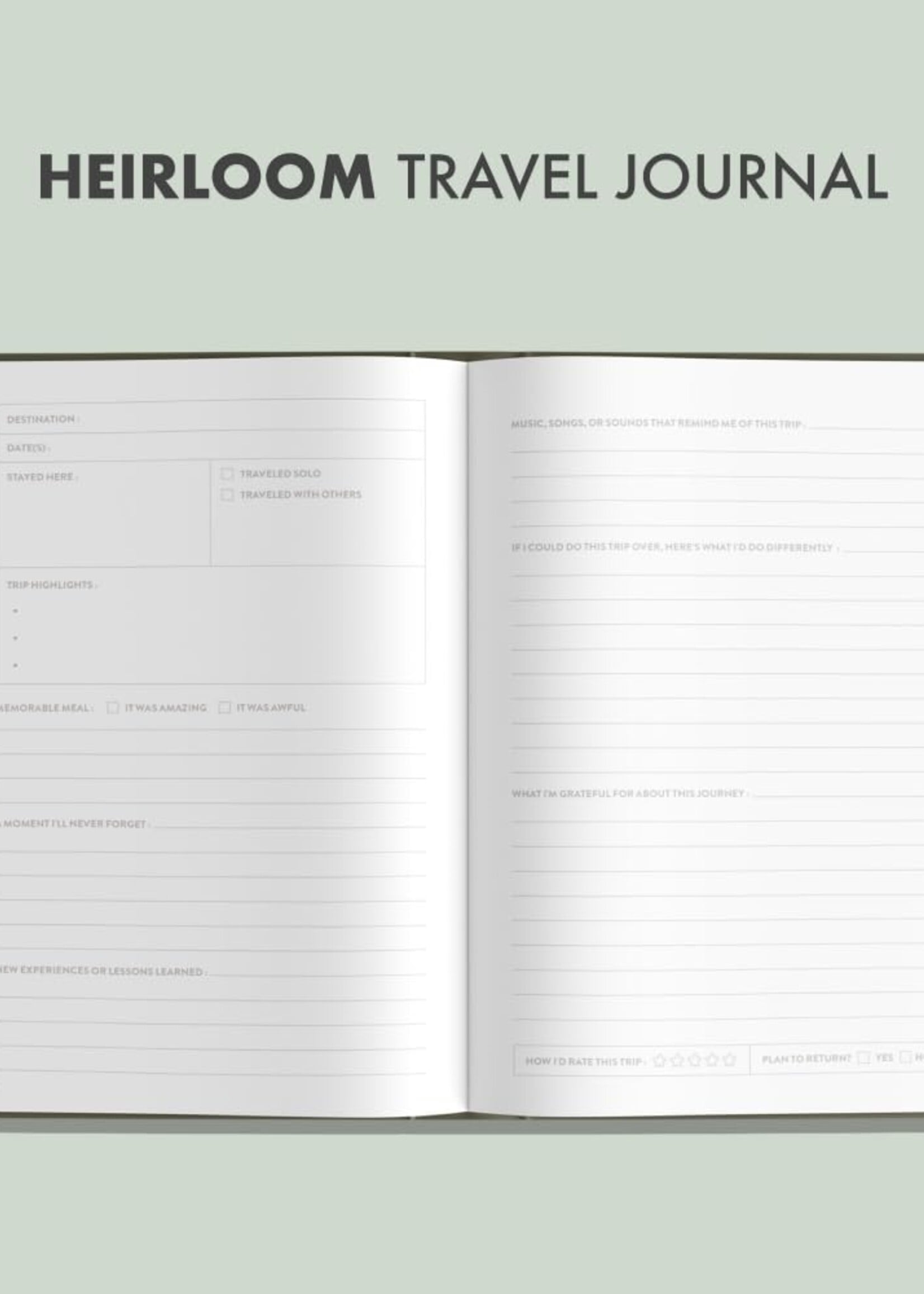 Random House My Travel Journal