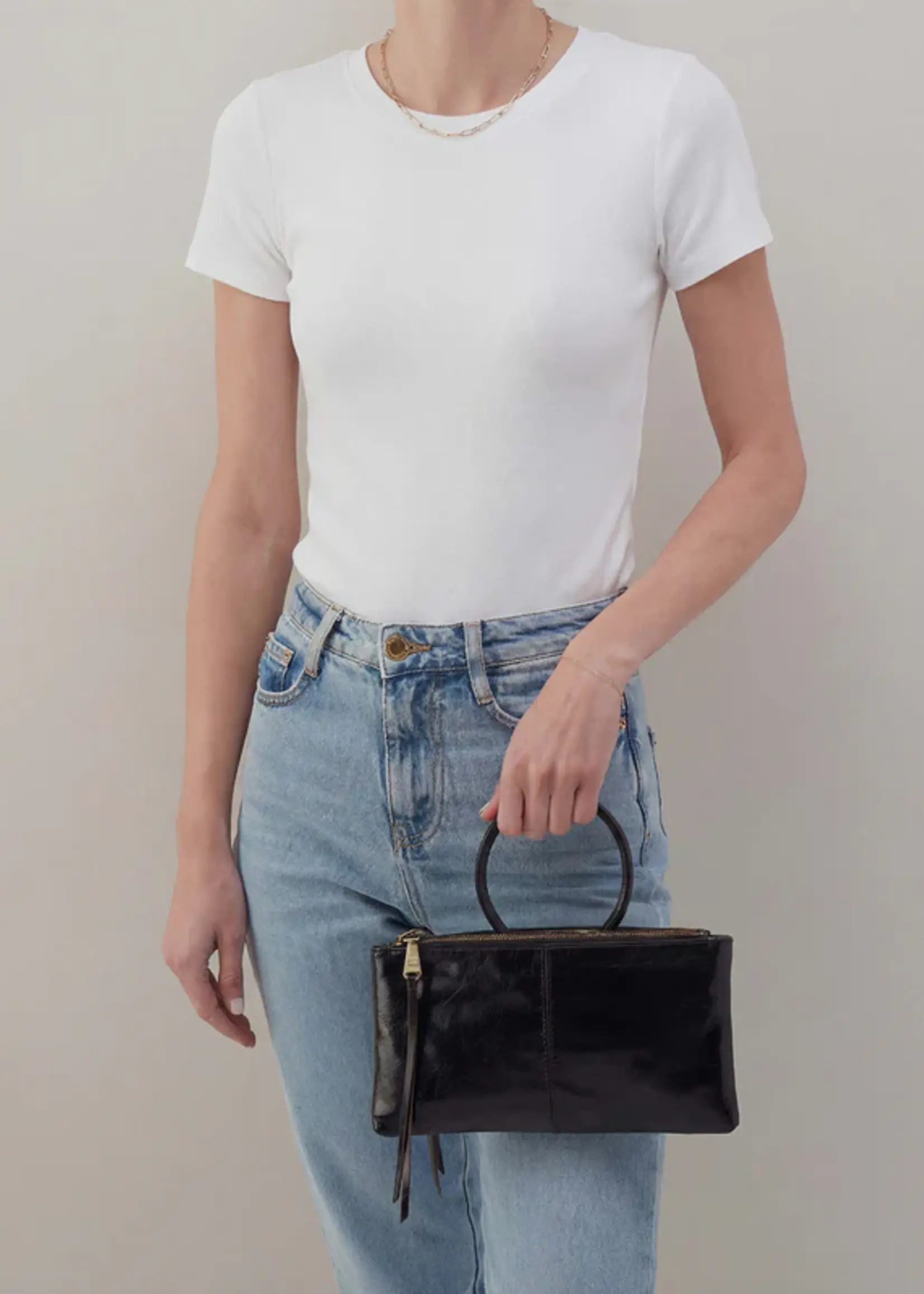 hobo Sable Crossbody - Black