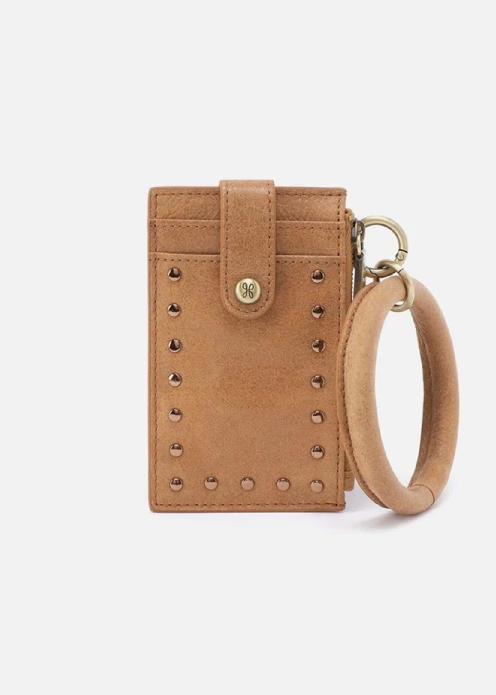 hobo Ring Credit Card Wristlet Whiskey