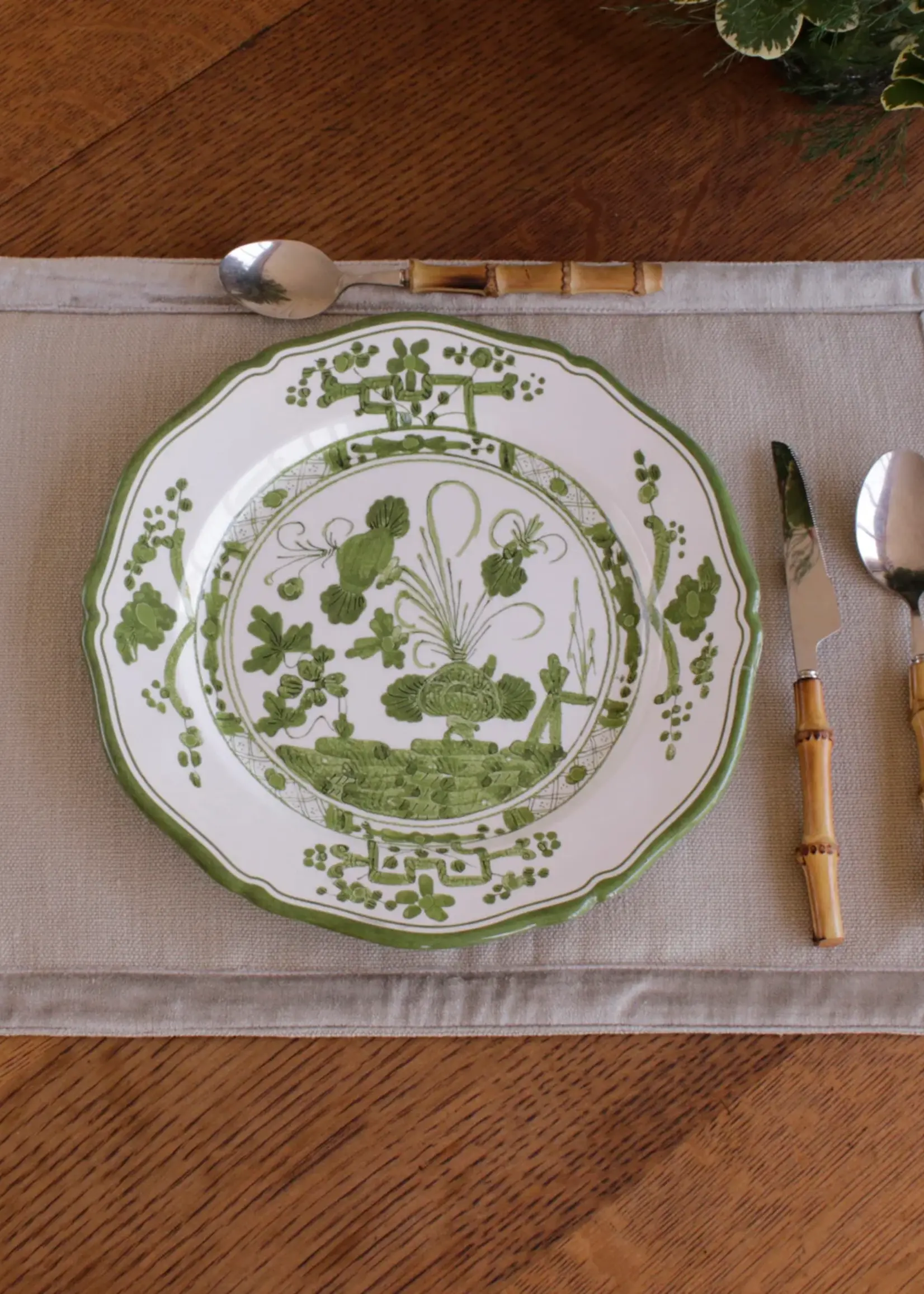 beatriz ball Vida Faenze Salad Plate - Green