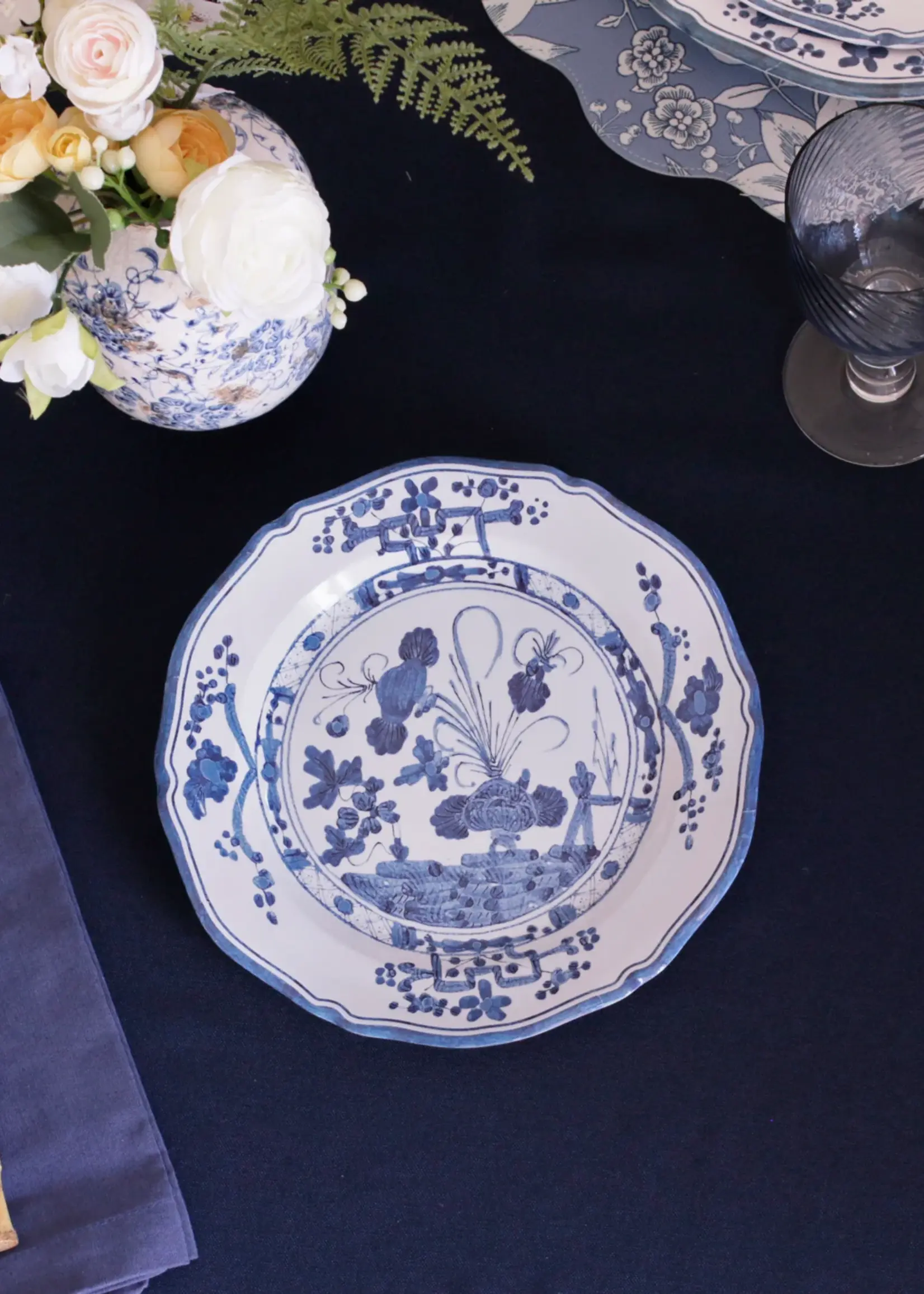 beatriz ball Vida Faenze Salad Plate - Blue