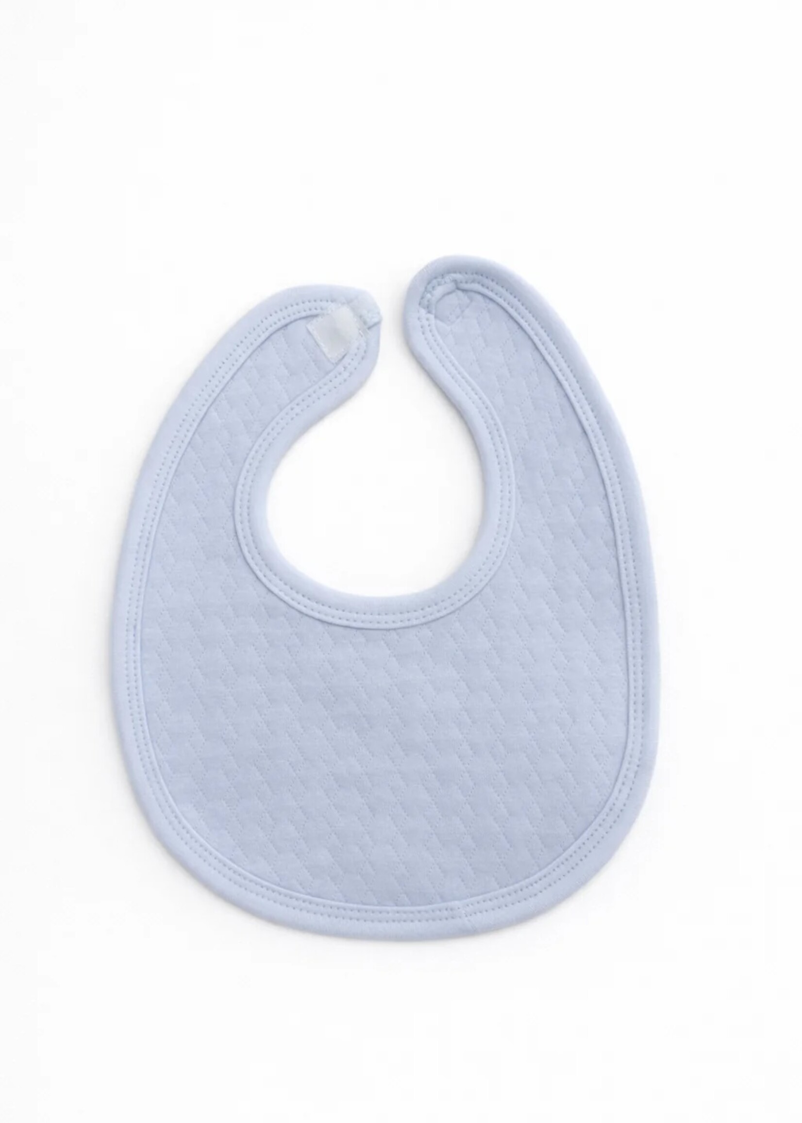 Rounded Infant Bib Pearl Blue