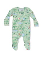 Angel Dear 2 Way Zipper Footie - Golf Oasis Animals