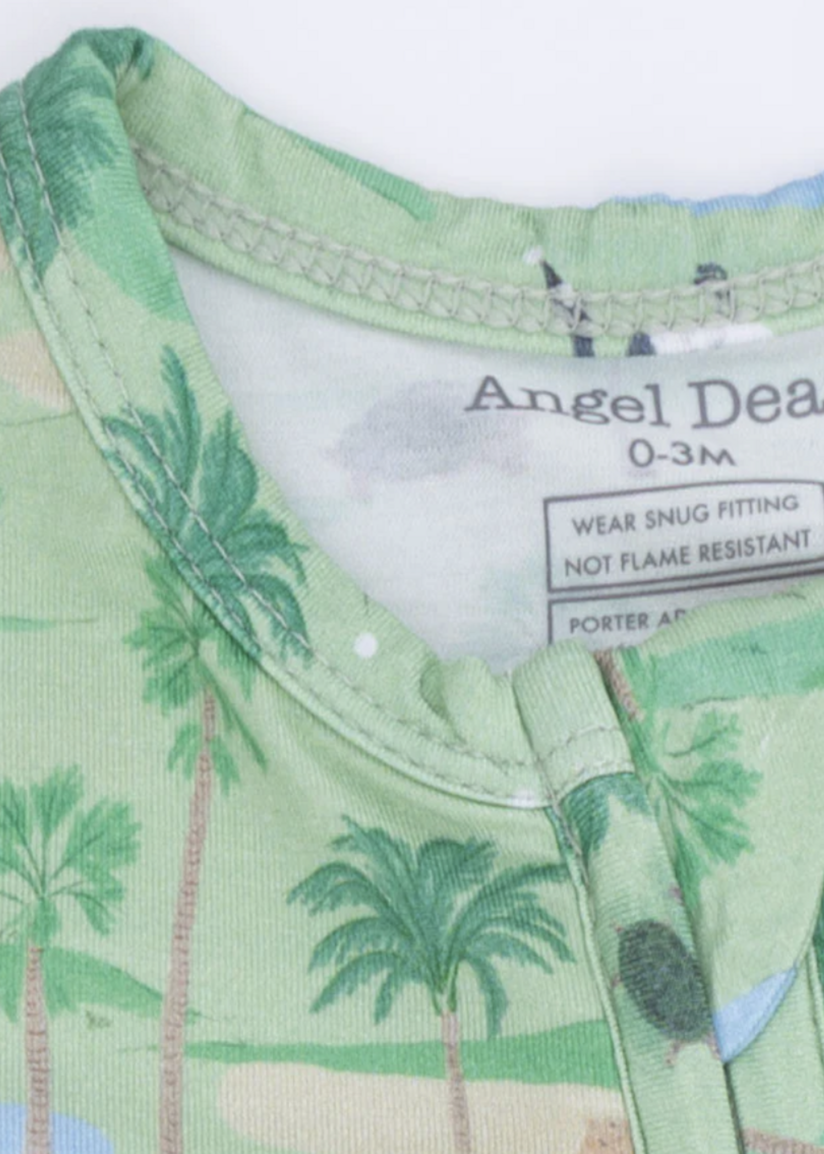 Angel Dear 2 Way Zipper Footie - Golf Oasis Animals