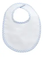3 Marthas Toddler Bib - Blue Check