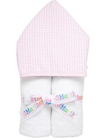 3 Marthas Everykid Towel - Pink Check