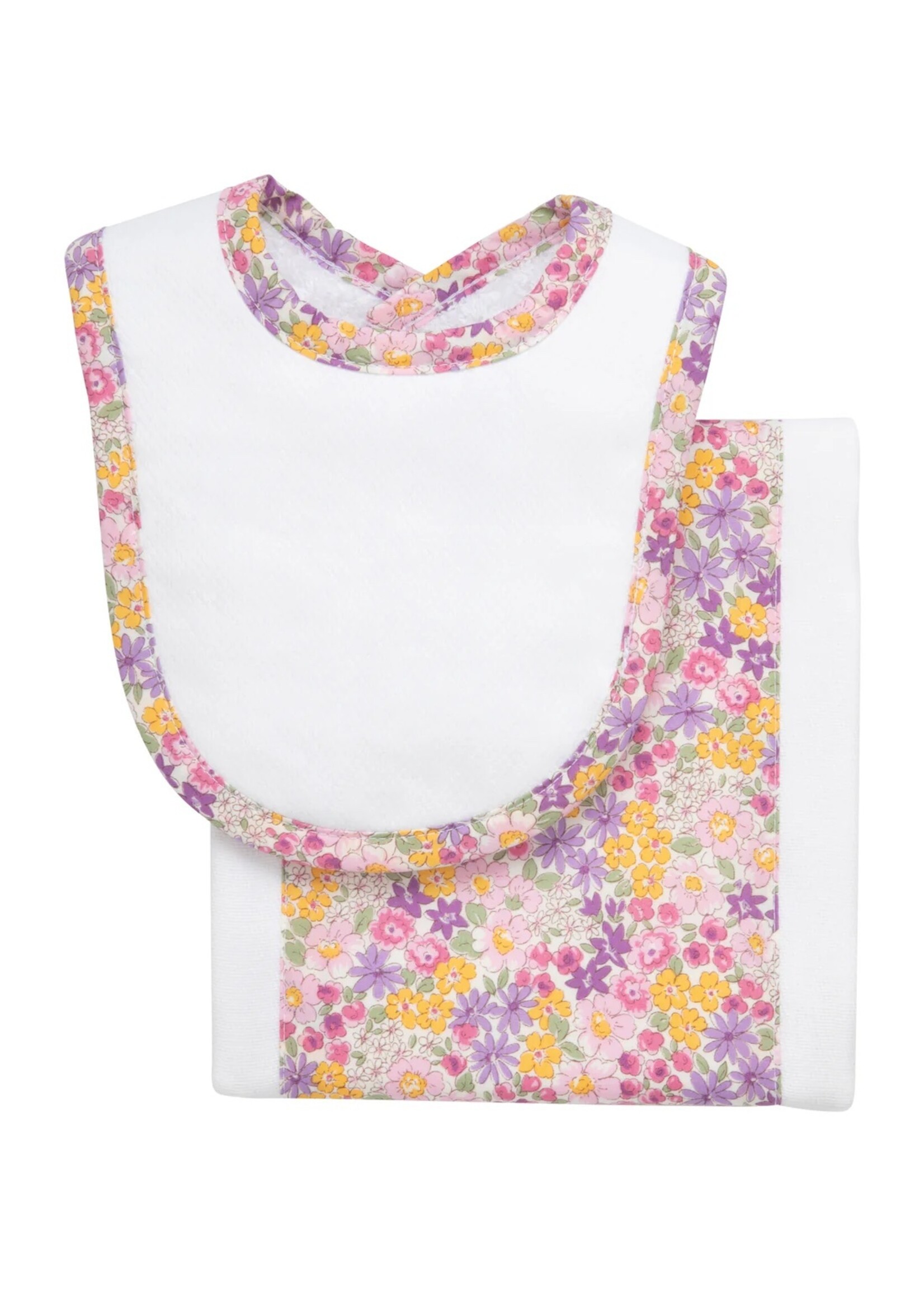 3 Marthas Burp Pad & Bib Butterfly Floral
