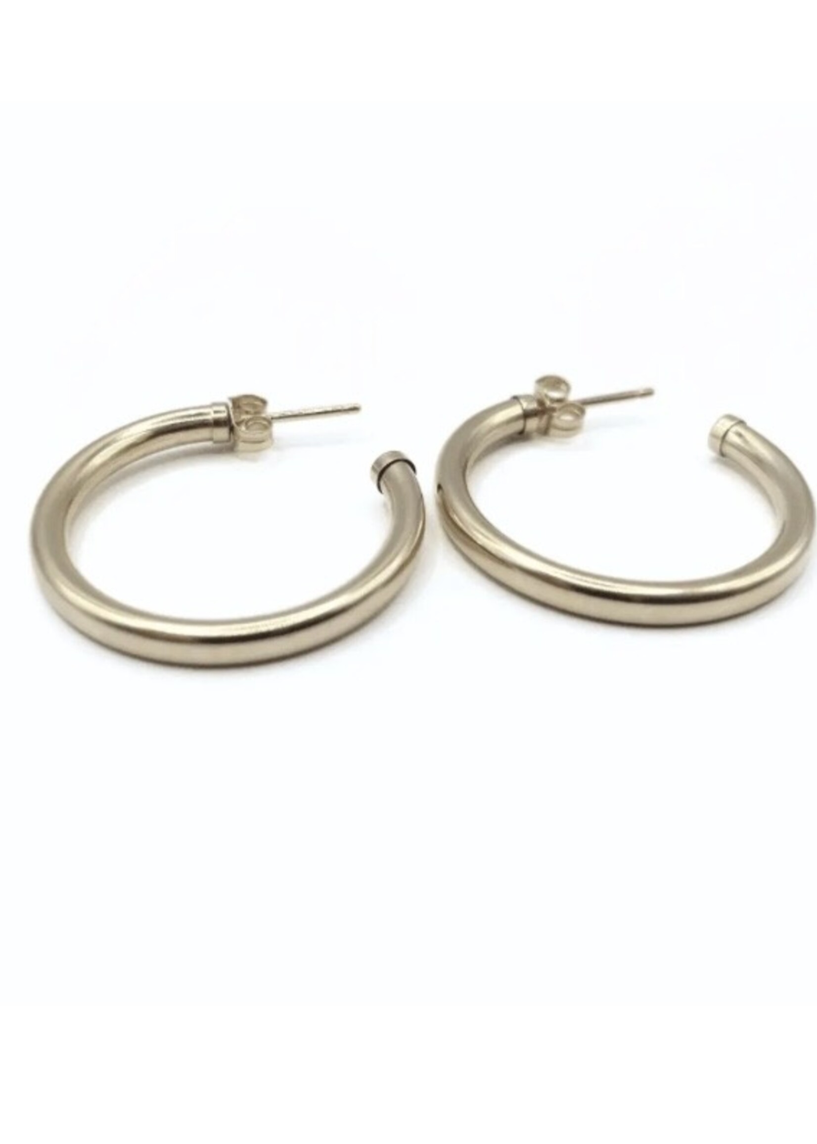 erin gray erin gray Paris 27mm Gold Hoop Earring