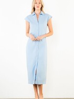 THML Blue Button Down Dress