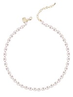 Natalie Wood Designs Pearl Layering Necklace Gold