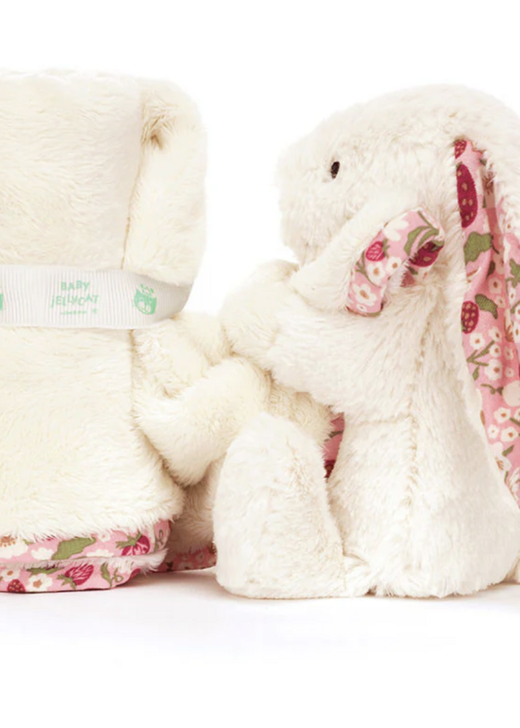 Jellycat Blossom Cream Bunny Berry Soother