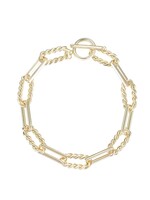Natalie Wood Designs She's Spicy Chain Link Bracelet Gold
