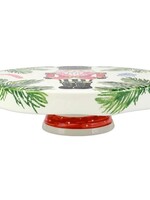 Vietri Nutcrackers Cake Stand